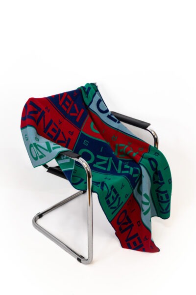 Kenzo bunte Decke mit Logo