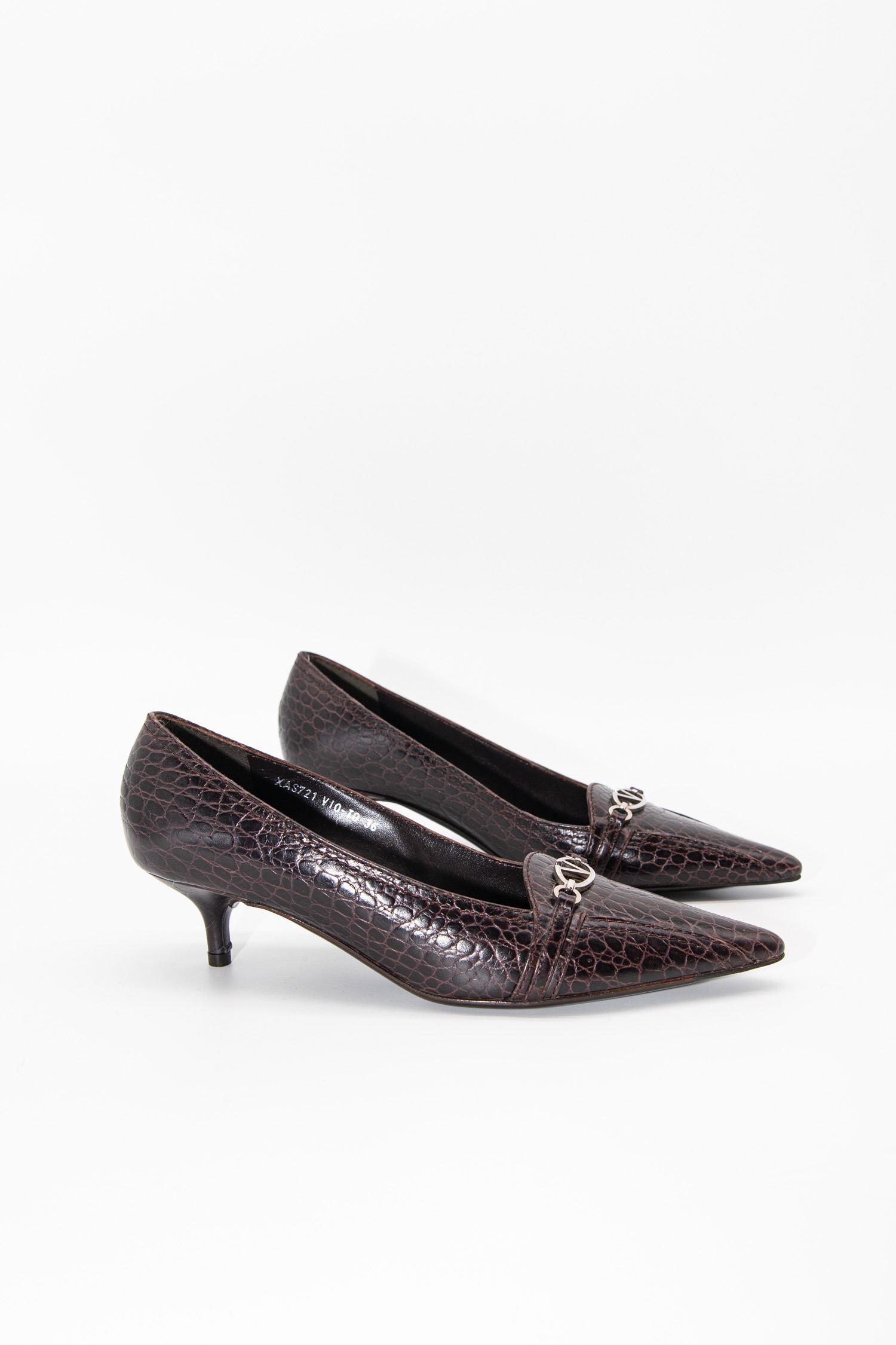 Valentino Pumps in Dunkelbraun