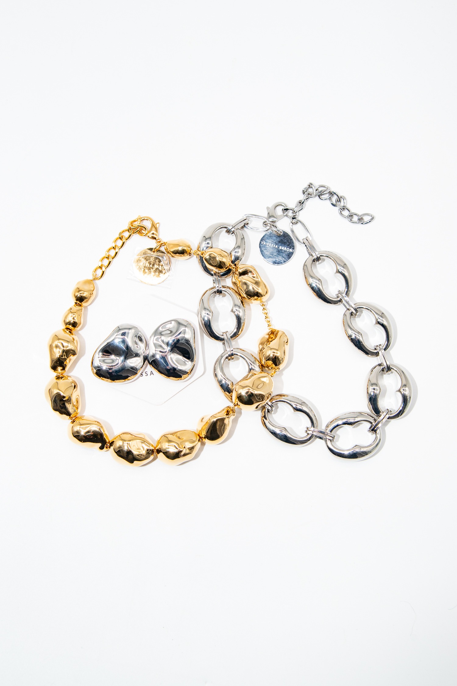 Vanessa Baroni "Turtle" Halskette in Silber