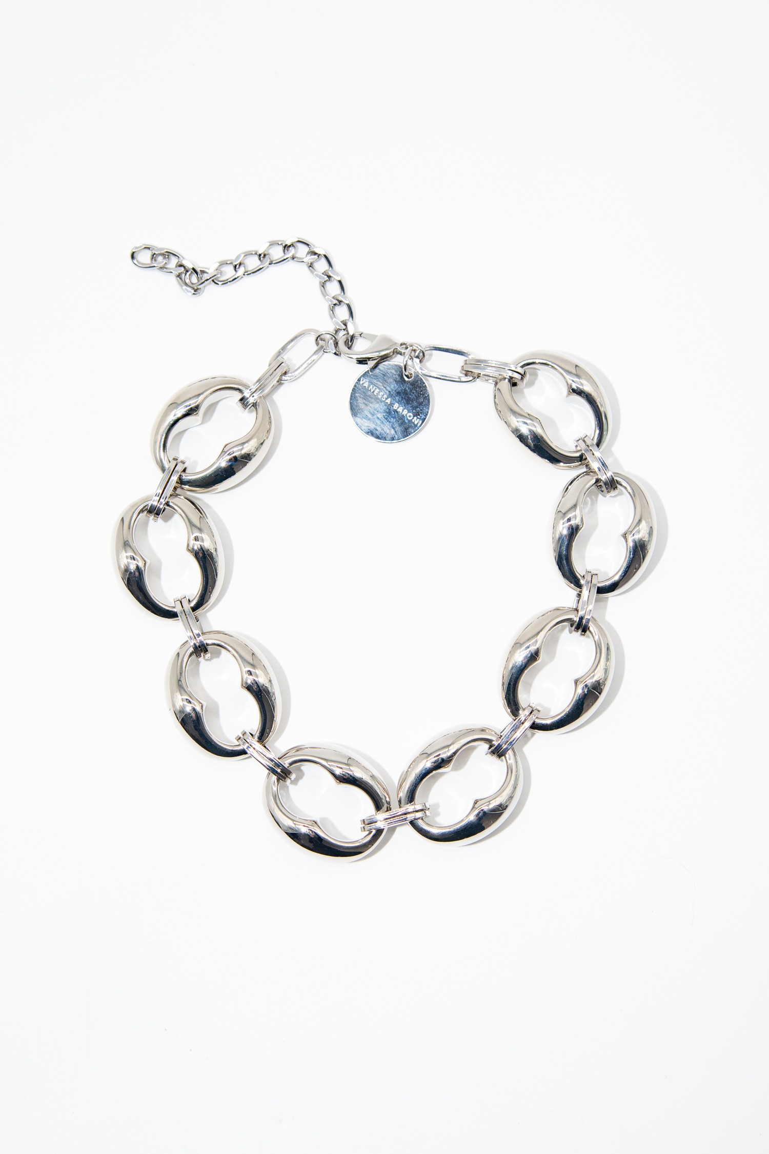 Vanessa Baroni "Turtle" Halskette in Silber