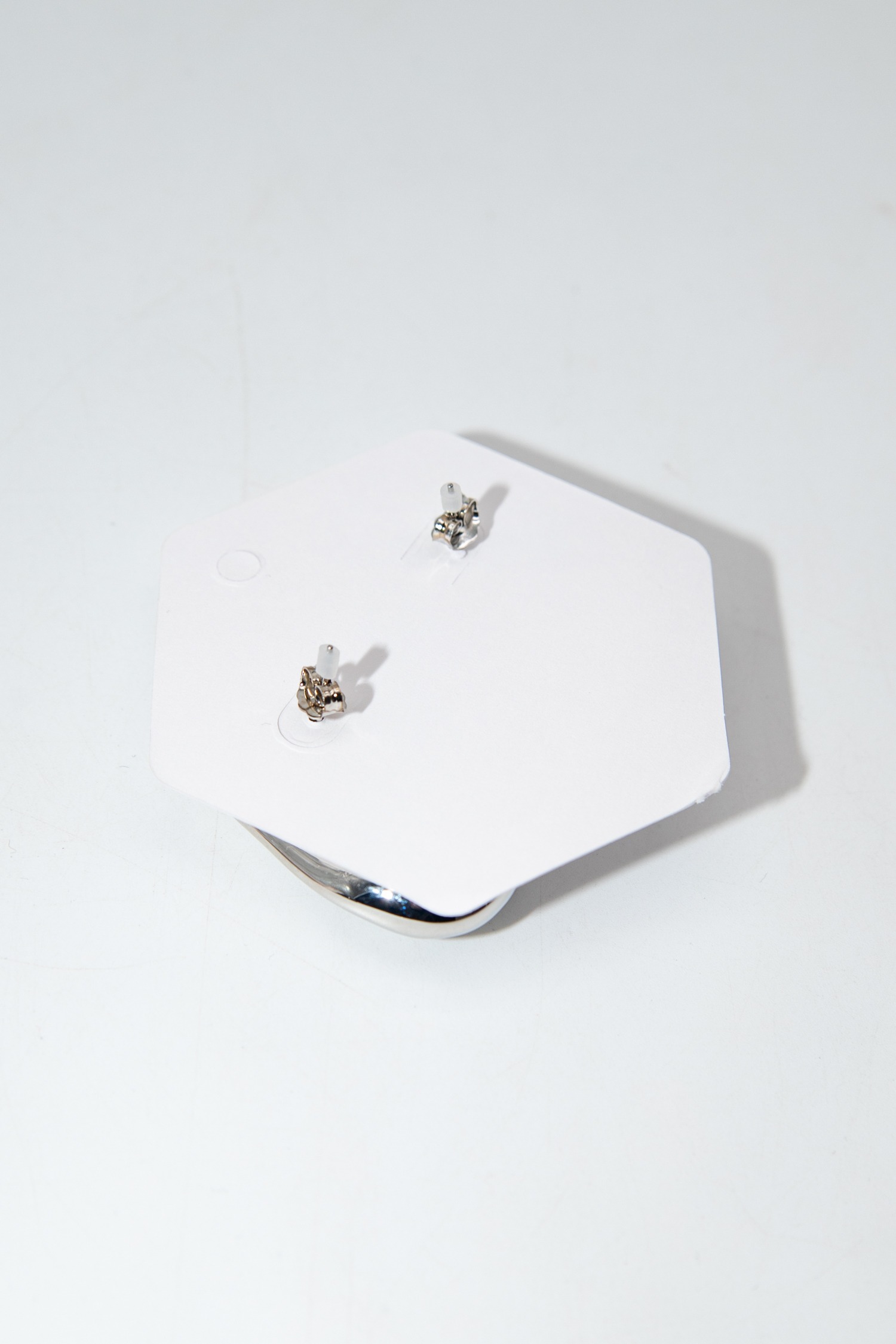 Vanessa Baroni "Big Nugget" Ohrringe in Silber