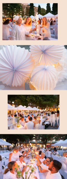 White Dinner 2018 - Hamburg ABC-Viertel