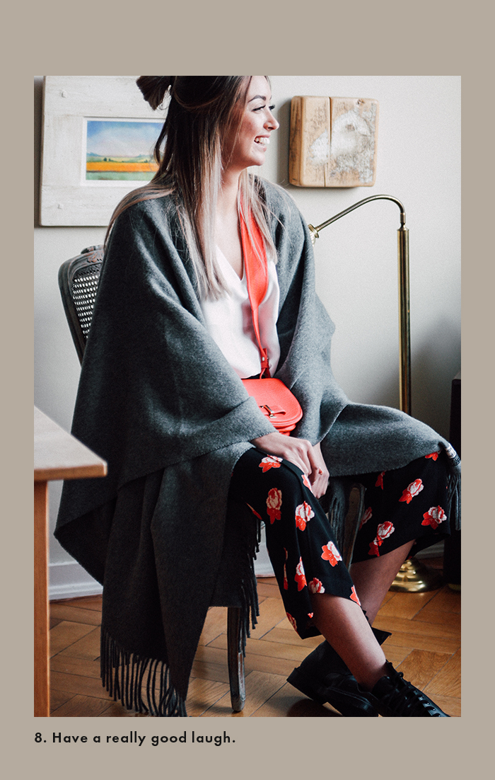 Winter days spent at home: Acne Studios Scarf