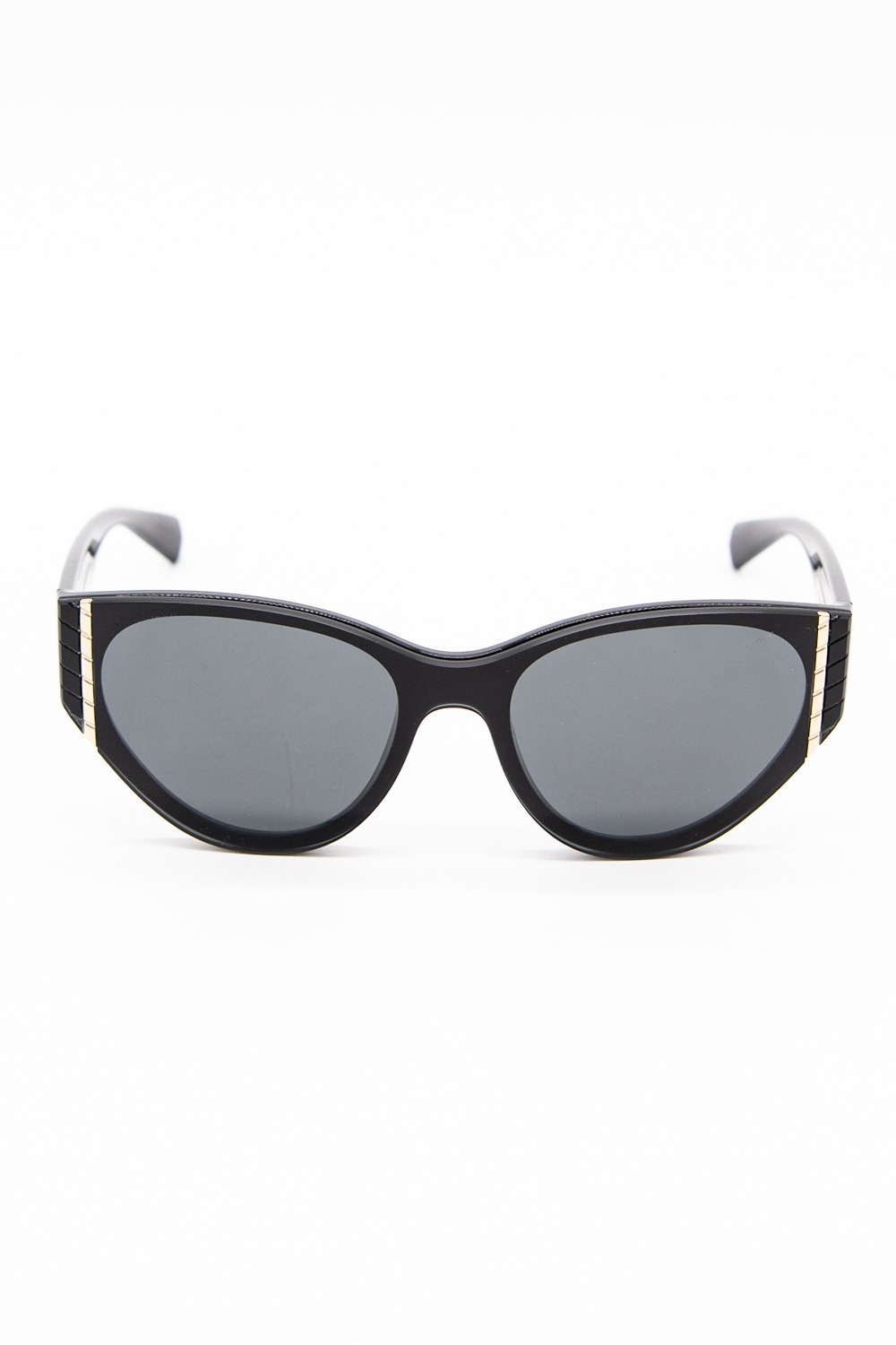 Women-Accessoires-Chanel-Sonnenbrille-Goldene-Akzente-Cateye