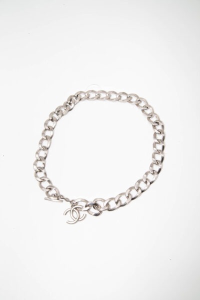 Chanel Kettengürtel in Silber
