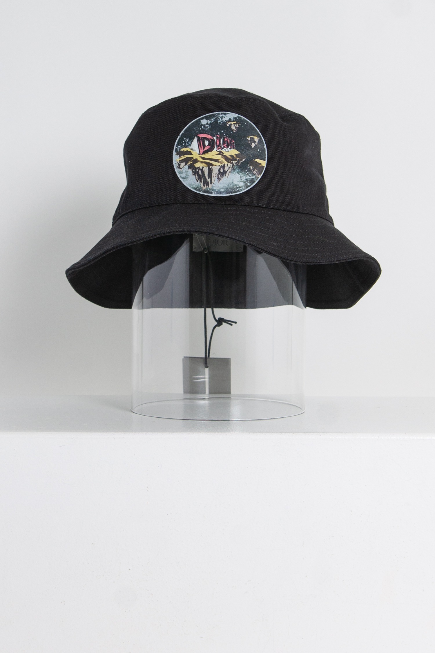 Dior Anglerhut mit Print in Schwarz