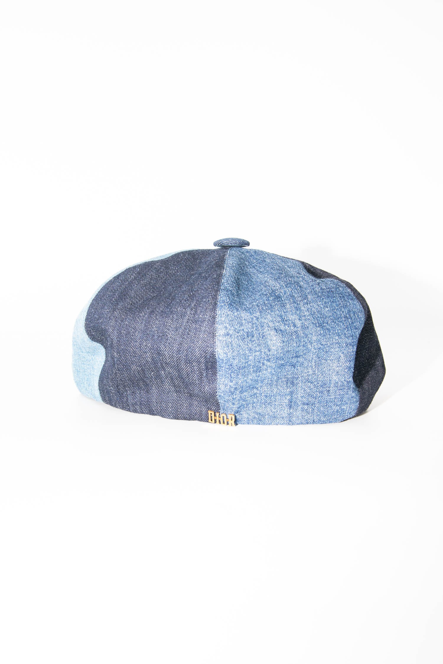 Christian Dior Mütze in Jeansblau