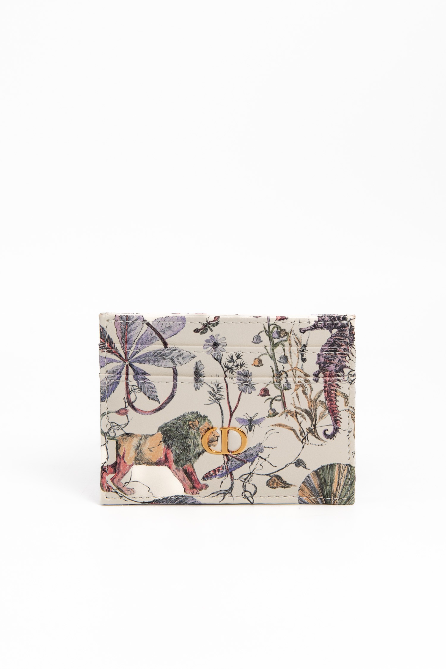 Dior "Caro Freesia" Kartenetui mit Naturmotiven