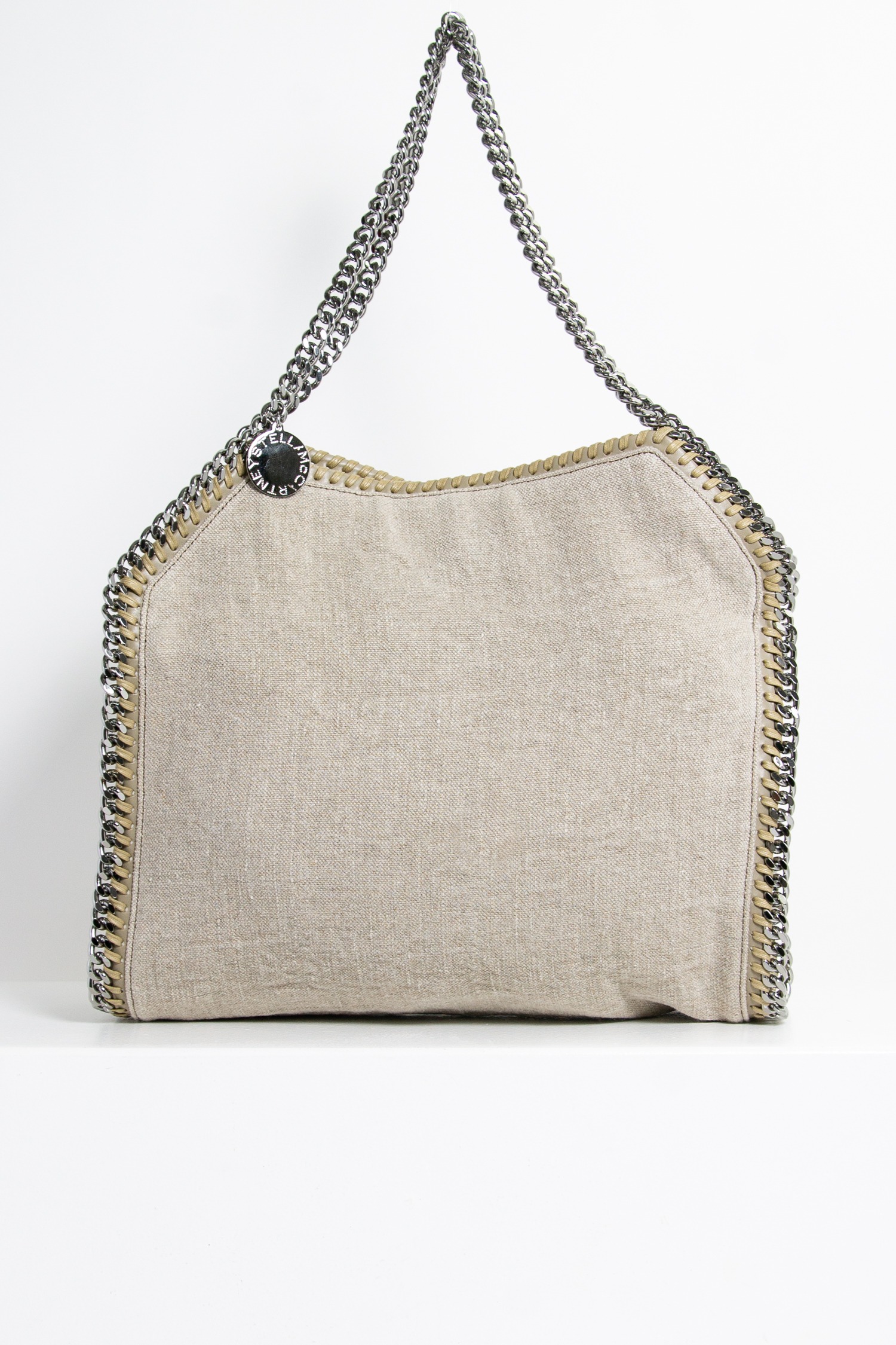 Stella McCartney "Falabella" Shopper aus Leinen