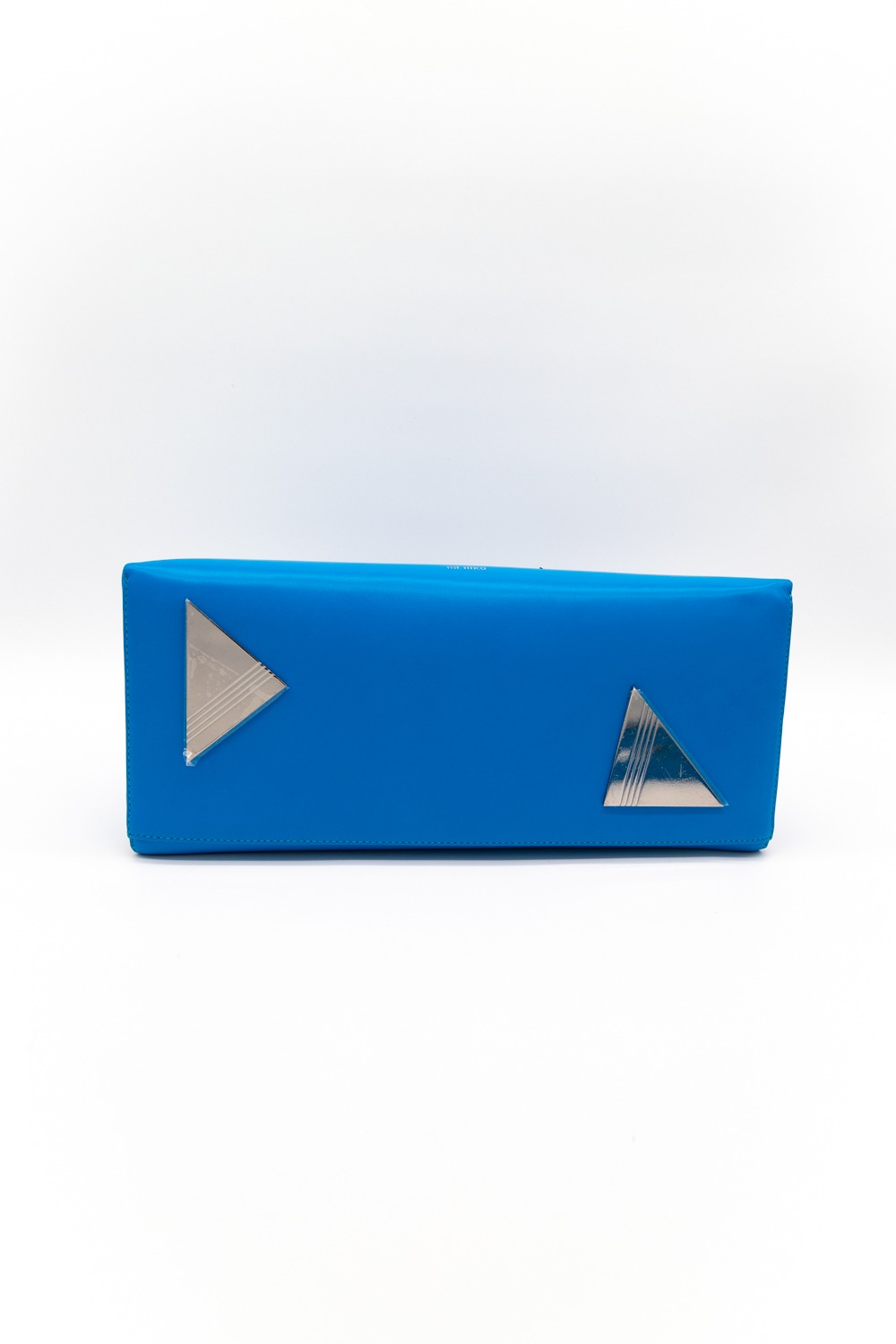 The Attico "24H" asymmetrische Handtasche in Blau