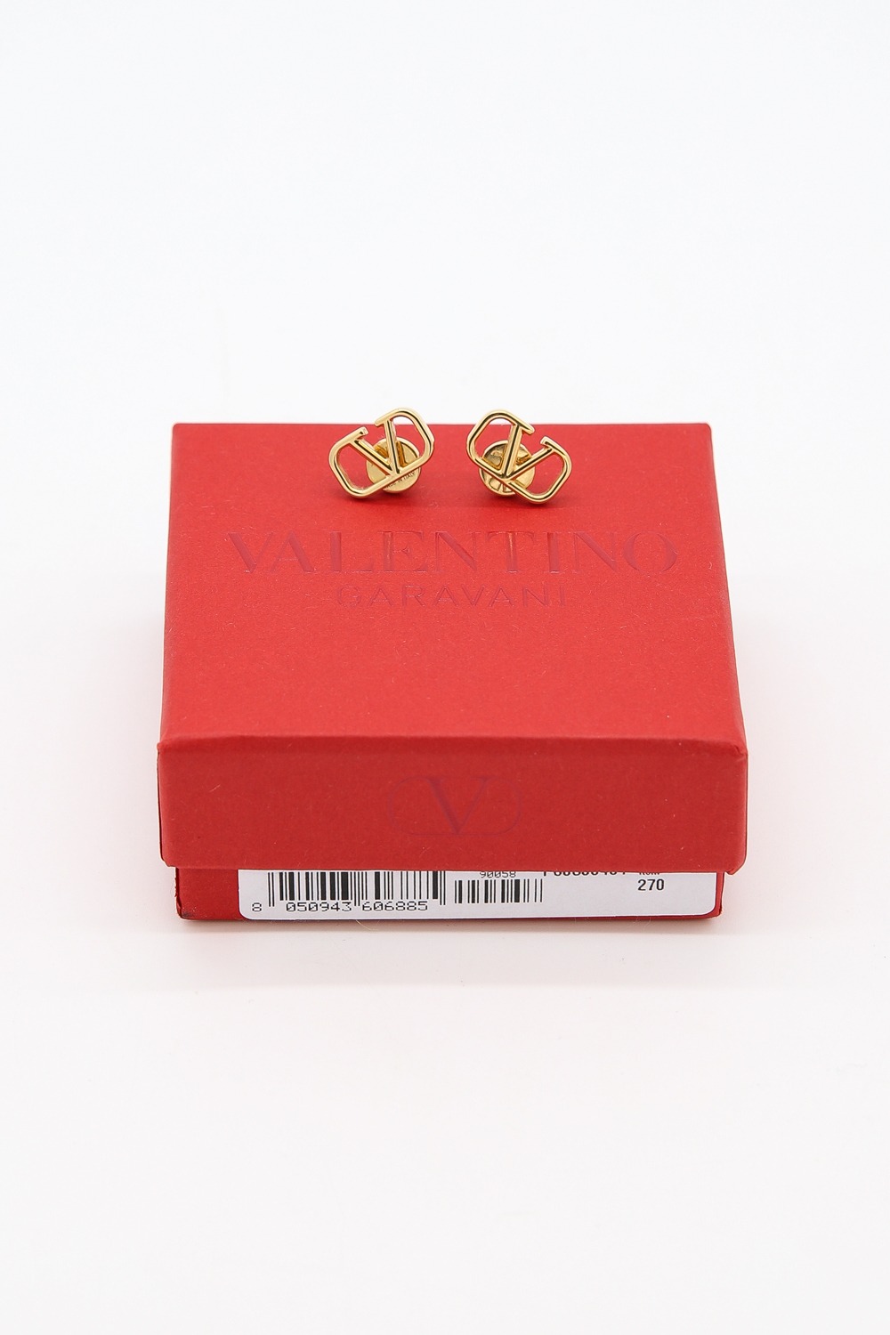 Valentino V-Logo Ohrstecker in Gold