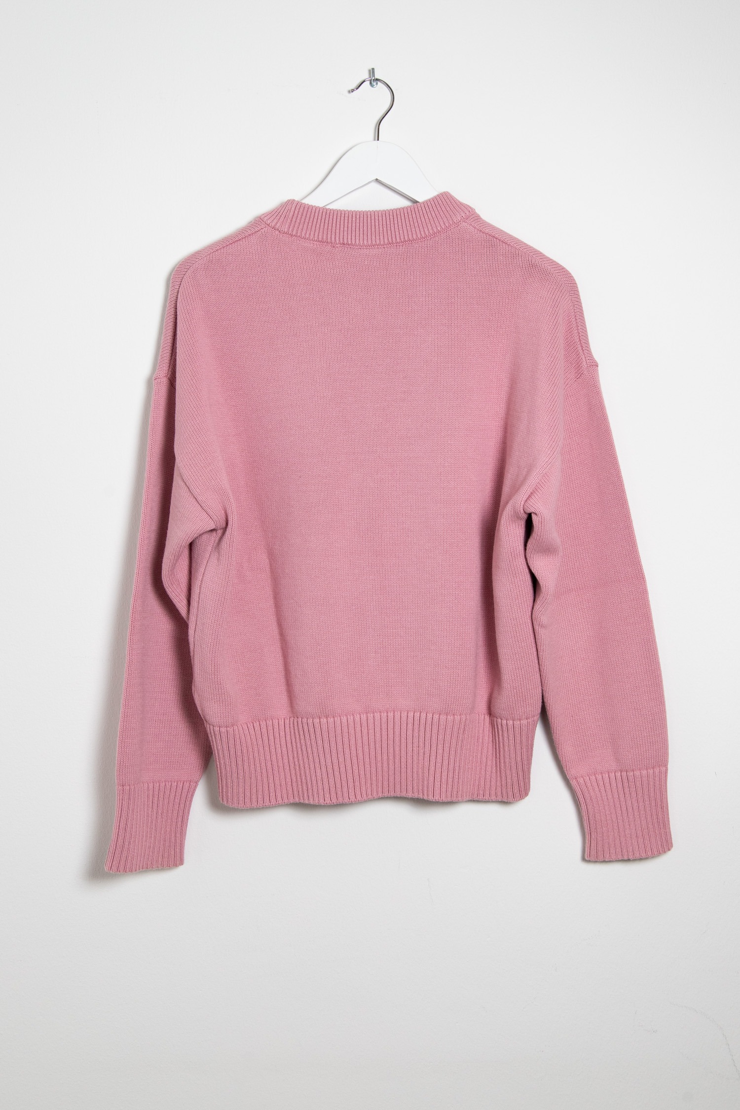 Ami "Ami de Coeur" Strickpullover in Rosa