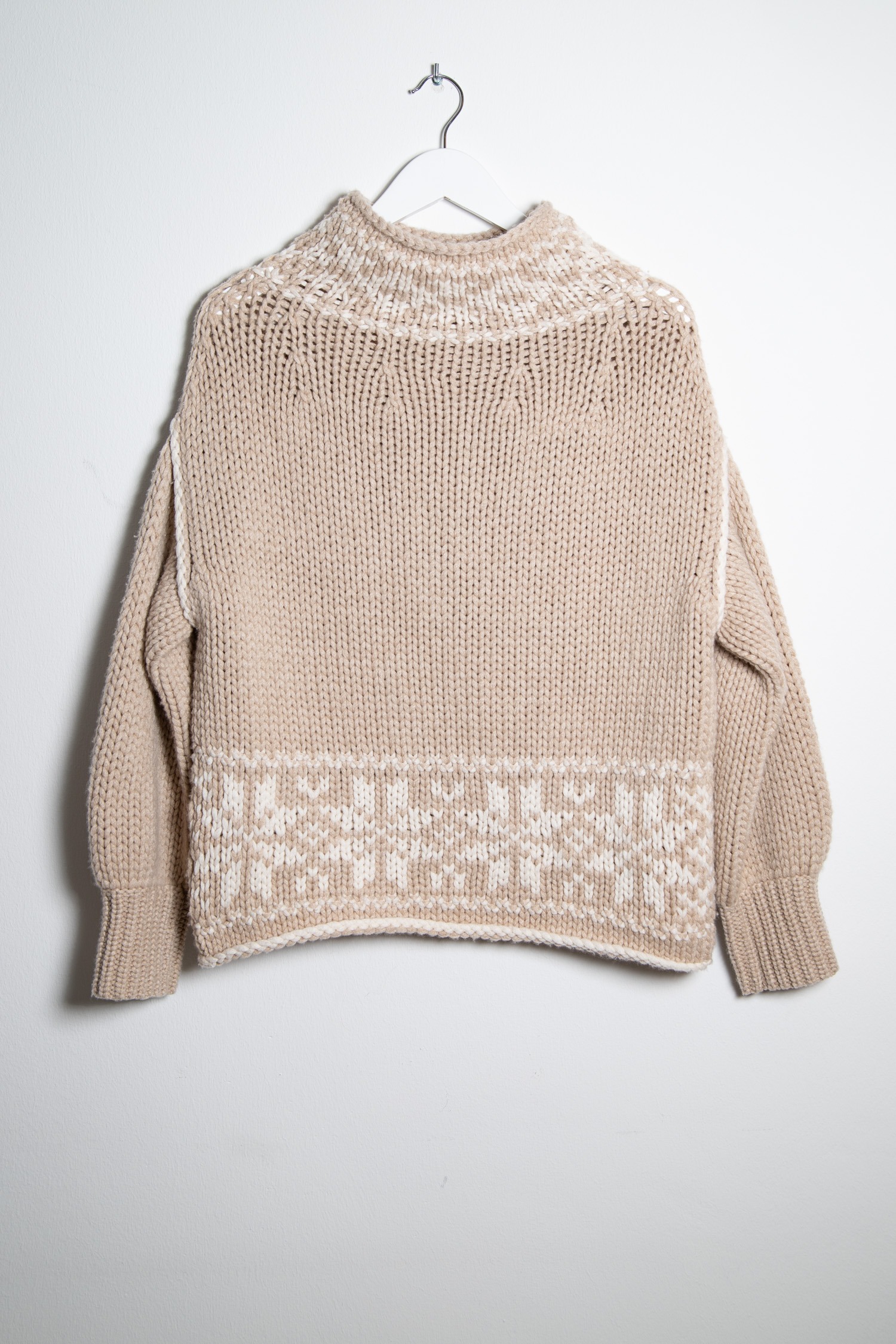 Barna Kaschmirpullover in Beige