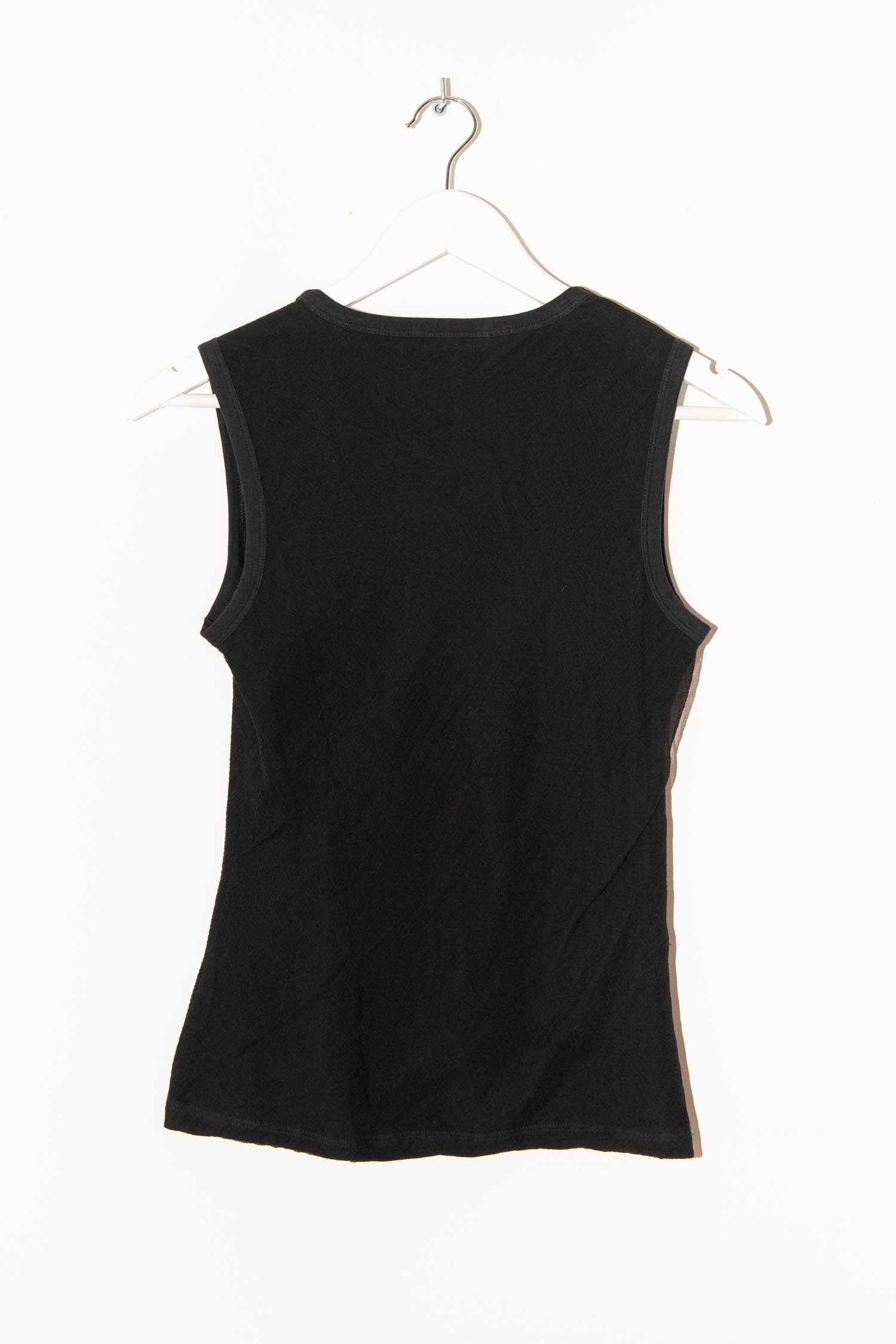Celine Tanktop mit Logo in Schwarz