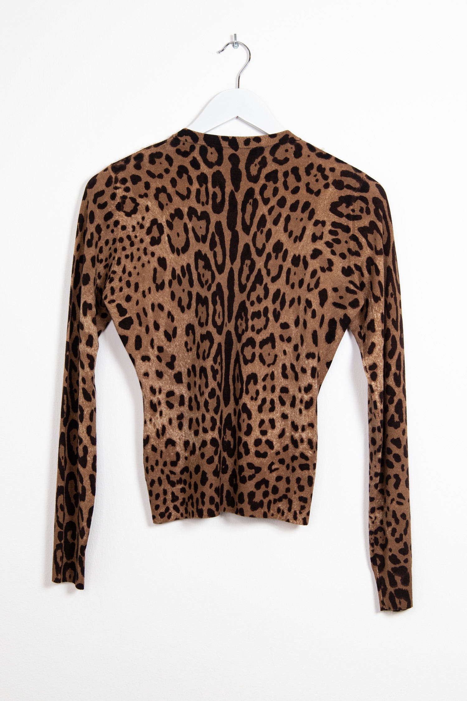 Dolce & Gabbana Strickjacke in Leopardenmuster