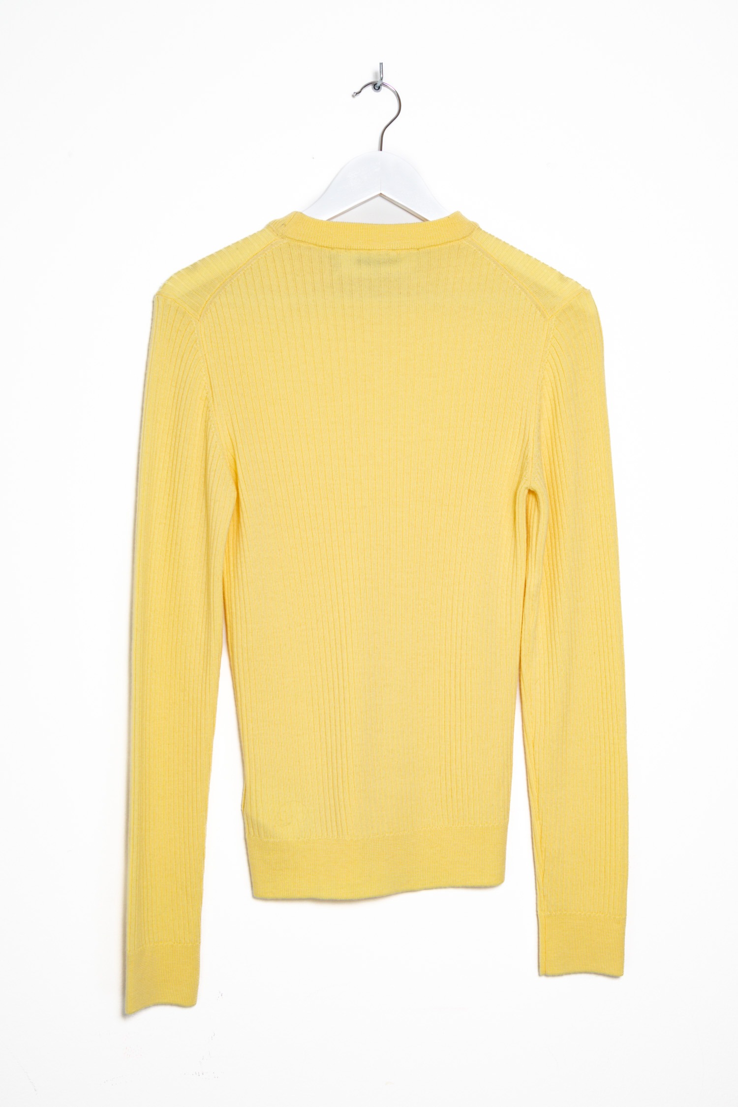Dsquared2 Rippstrick Longsleeve in Gelb
