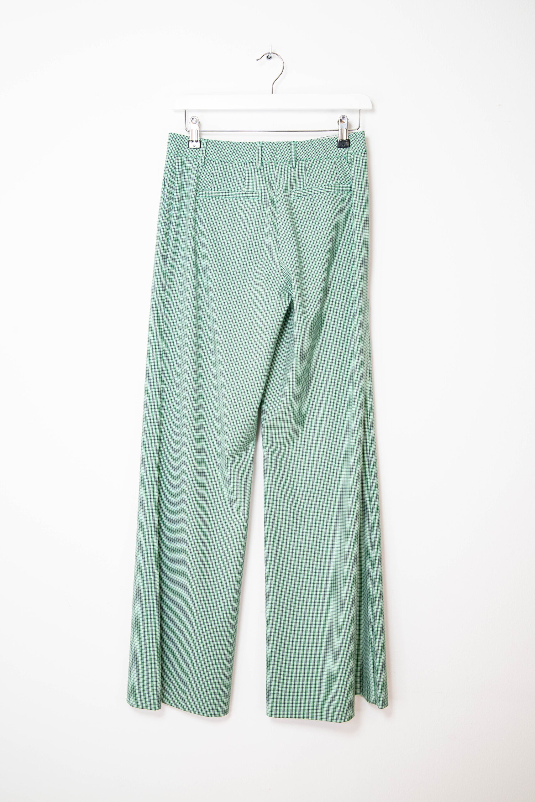 Etro Hose mit Karomuster in Grün