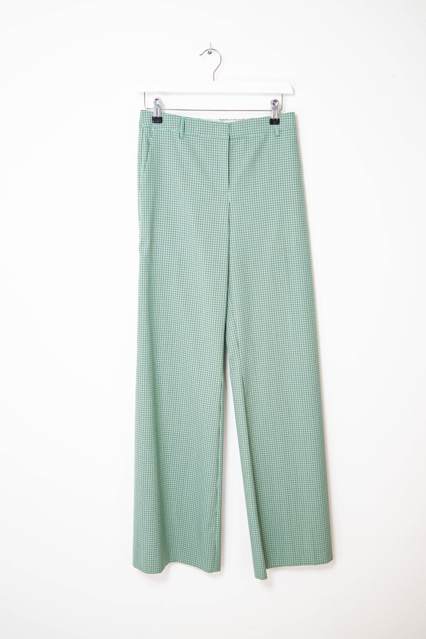Etro Hose mit Karomuster in Grün