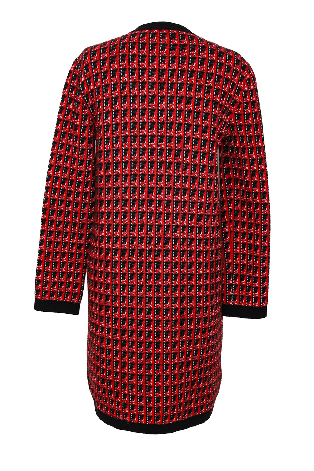 Gucci Strickjacke in Rot und Schwarz