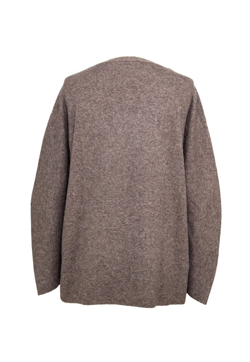 Iris von Arnim " Tatyana" Kaschmirpullover mit Seide in Taupe