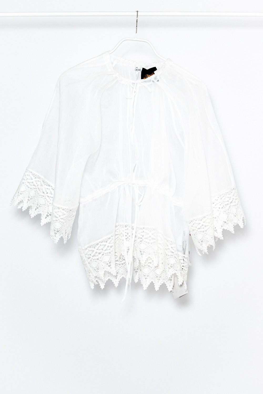 Loewe x Paula's Ibiza weiße Bluse