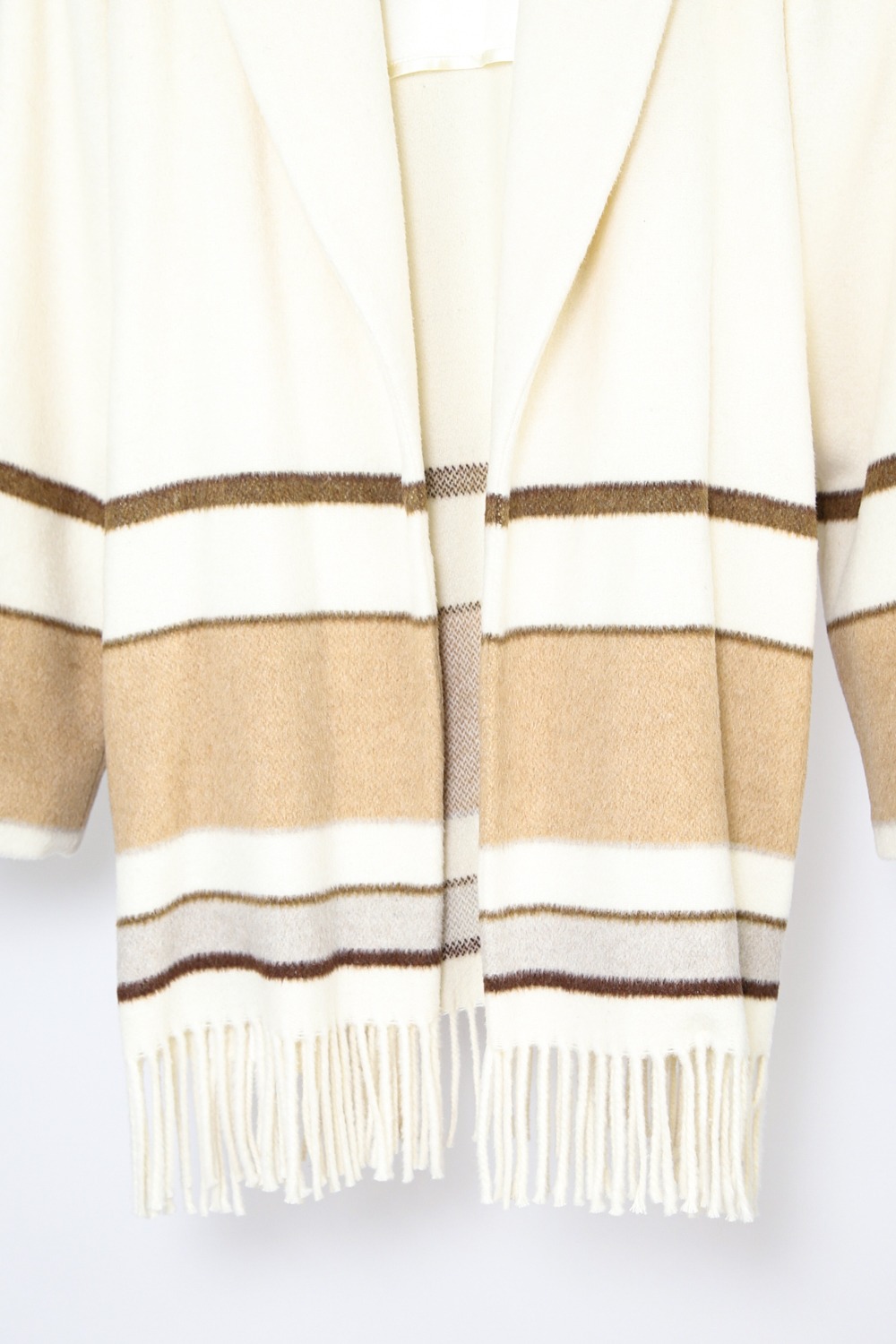 Marella Mantel mit Fransen-Details