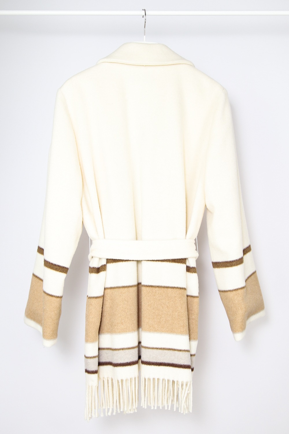 Marella Mantel mit Fransen-Details