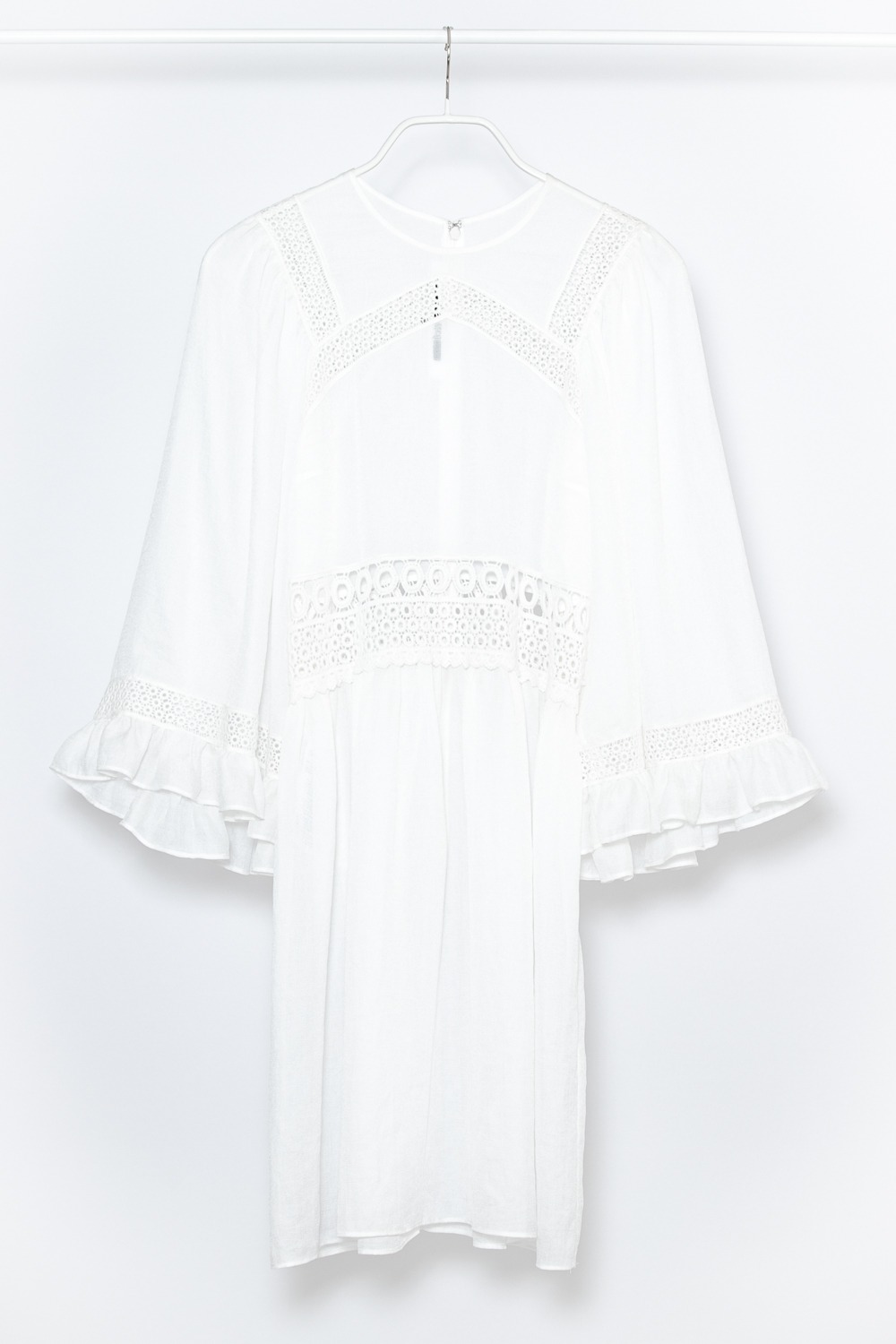 McQ weißes Tunika-Kleid