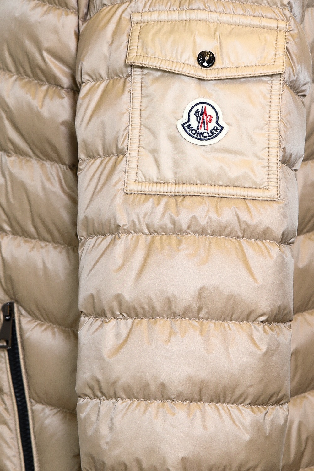 Moncler Steppjacke in Beige