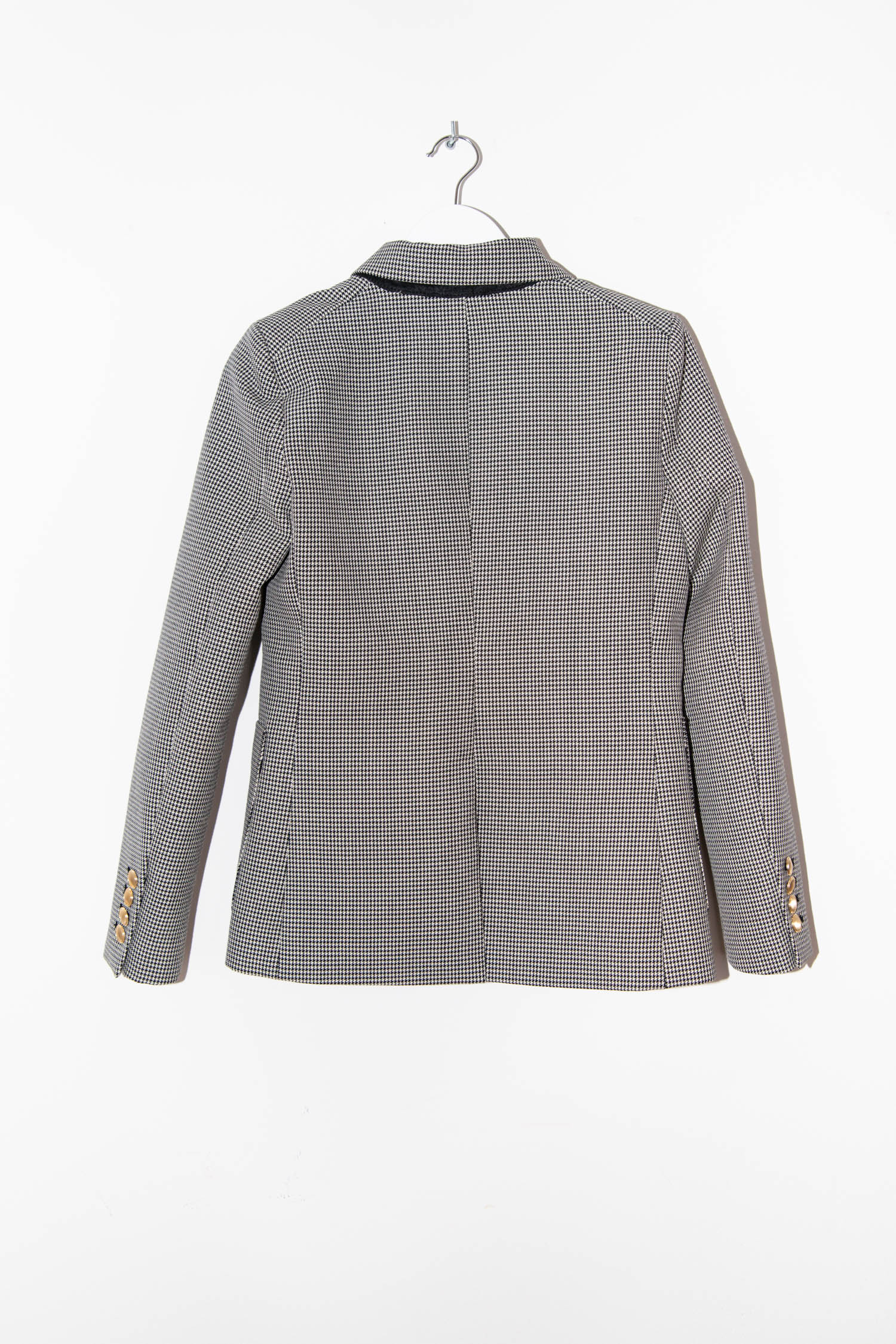 Nili Lotan doppelreihiger Blazer in Hahnentrittmuster