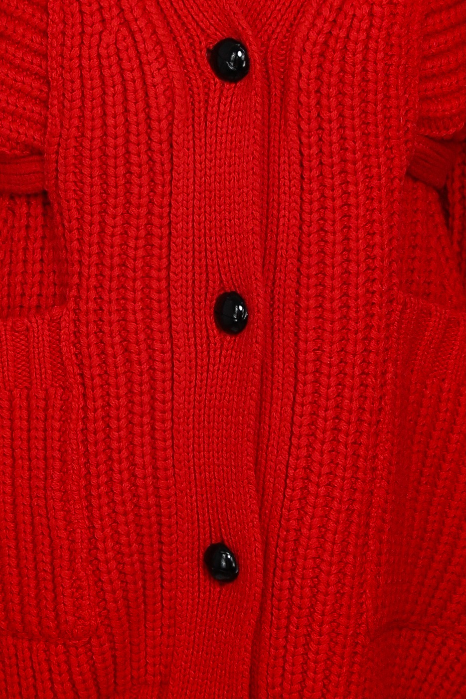 Sacai Strickjacke in Rot