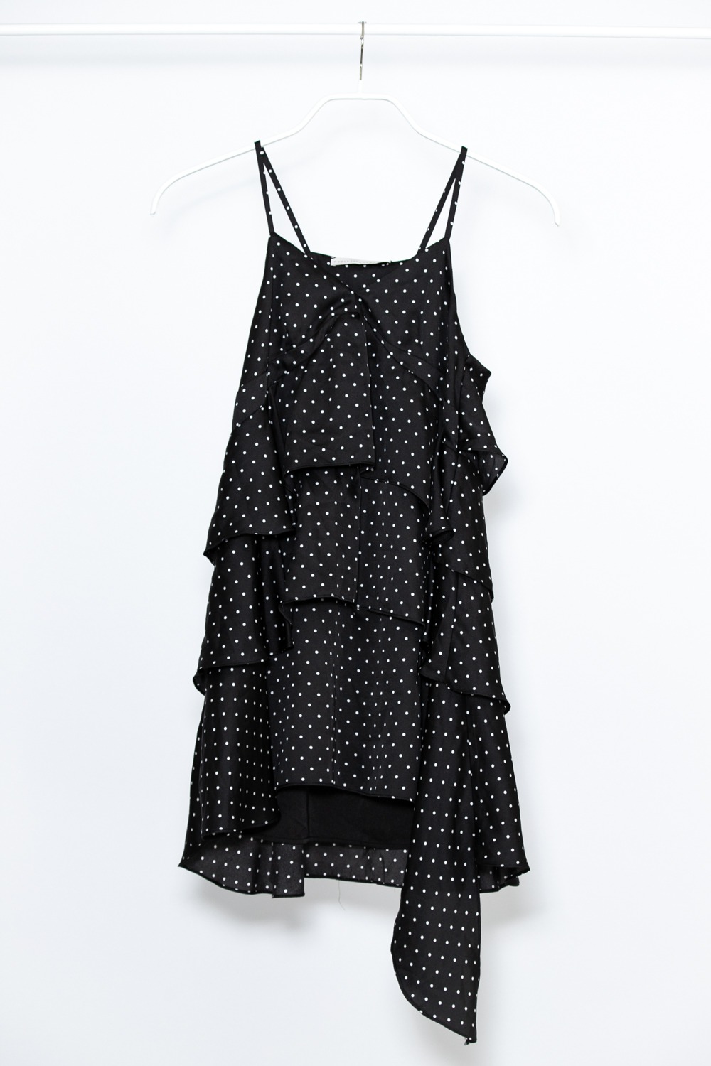 Stella McCartney gepunktetes Top mit Volants