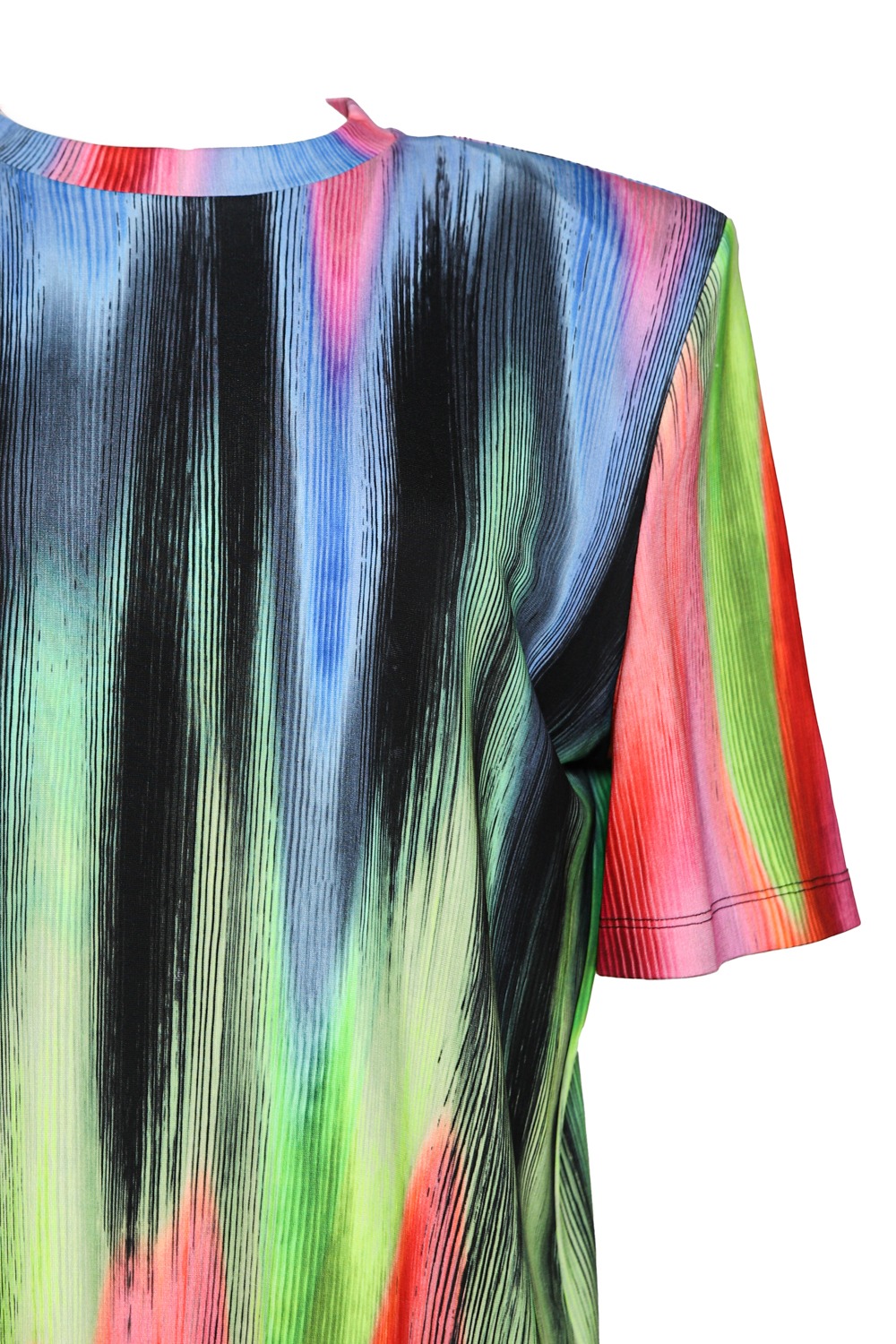 The Attico "Bella" T-Shirt in Multicolor