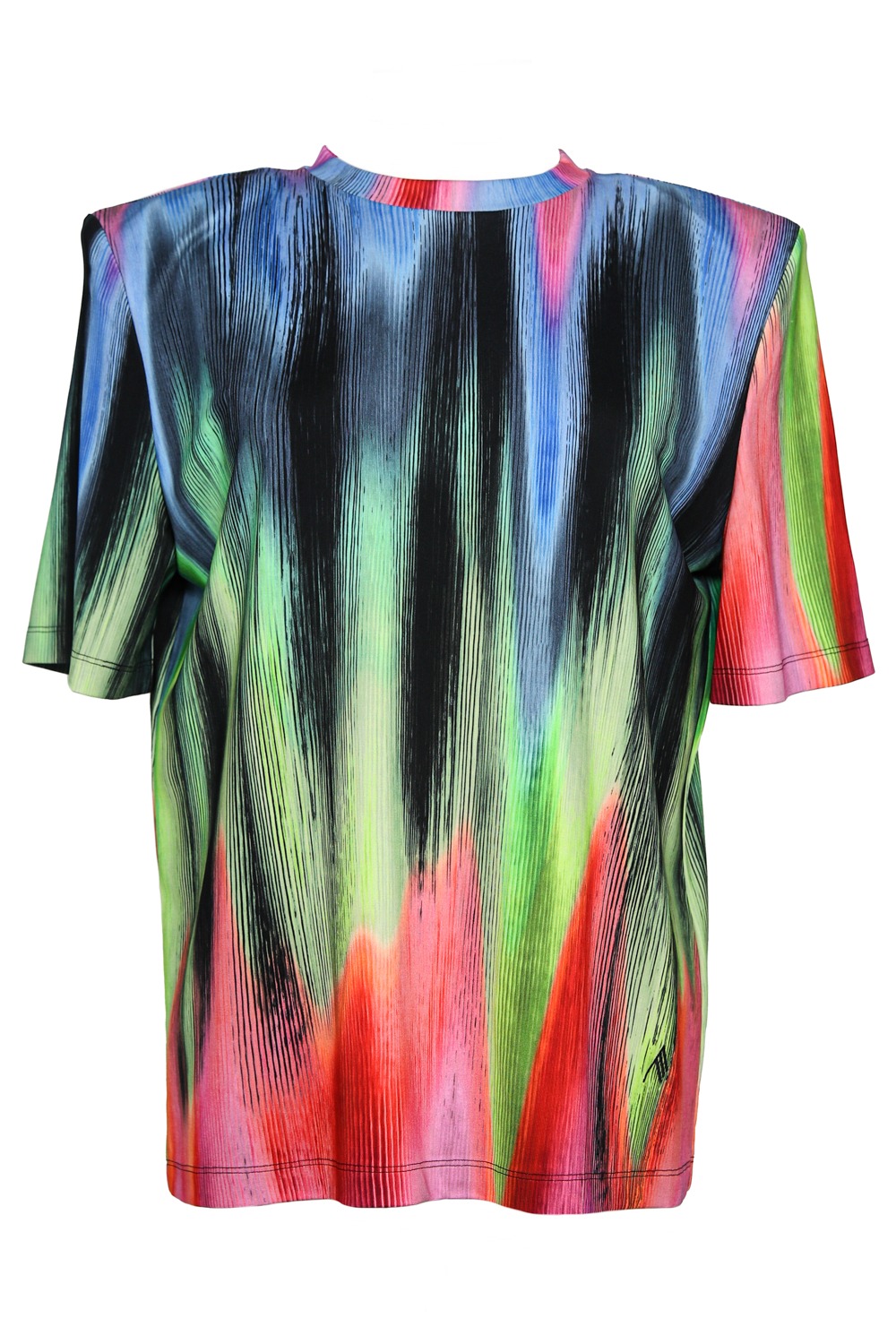 The Attico "Bella" T-Shirt in Multicolor