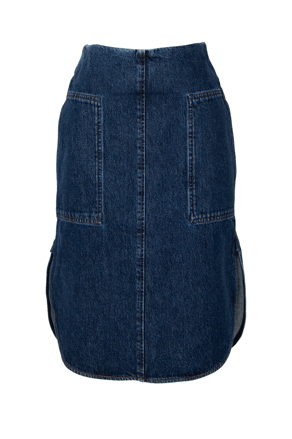 Toteme Midirock aus Denim