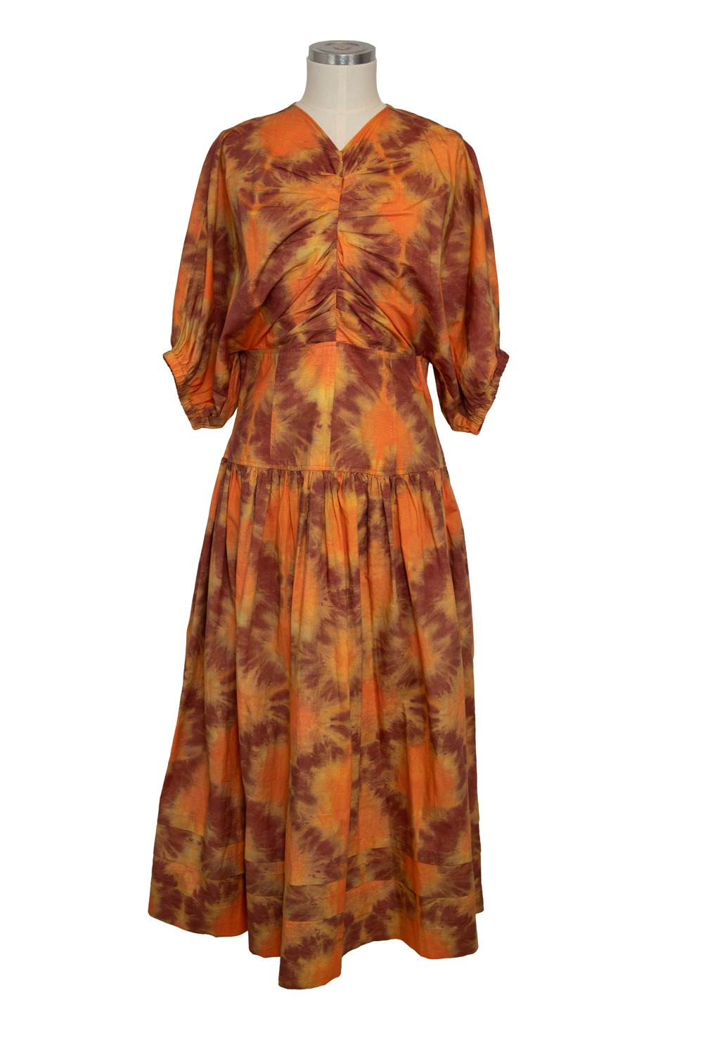 Ulla Johnson Kleid in Orange und Rot