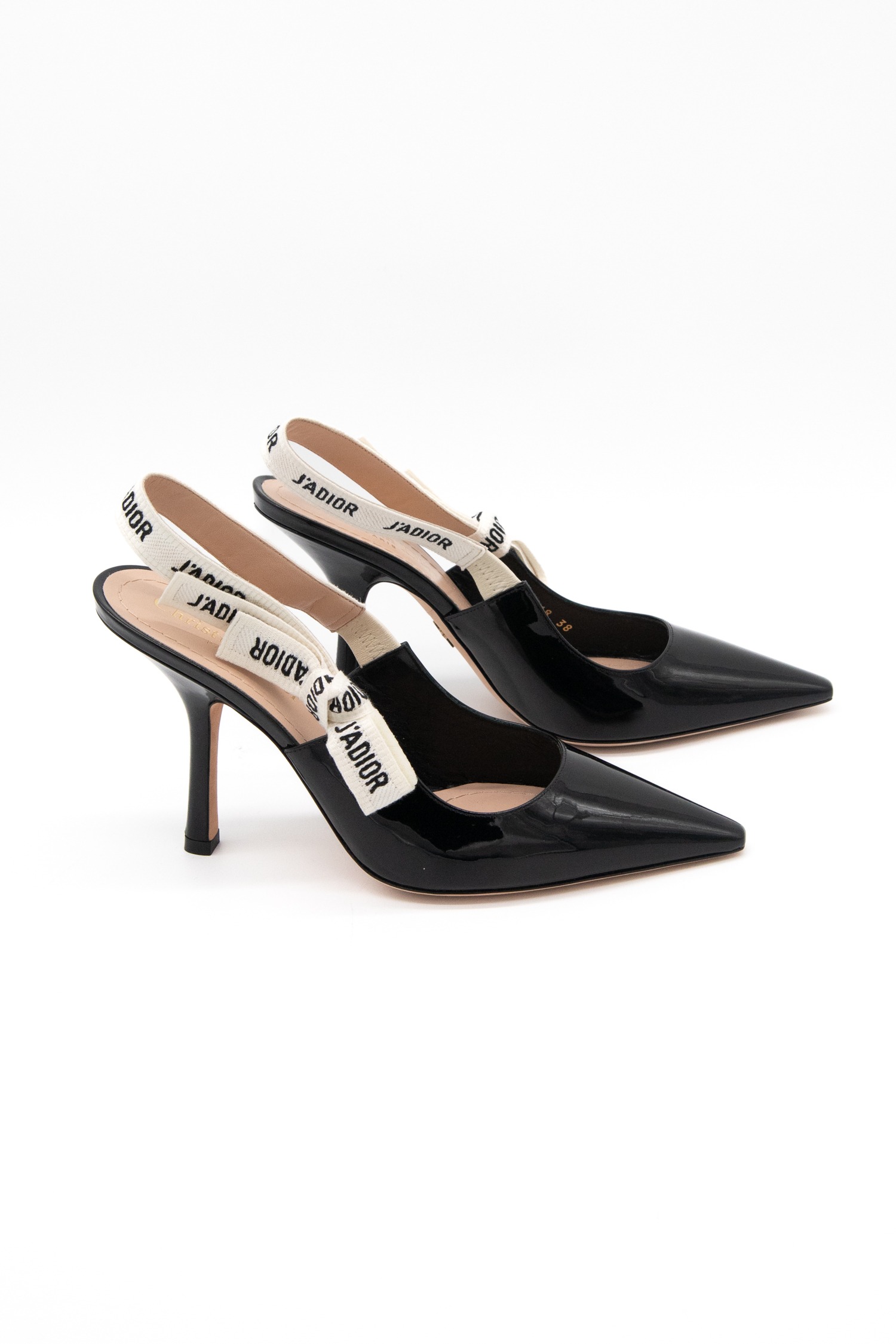 Dior "J'Adior Slingback" Pumps aus Kalbslackleder