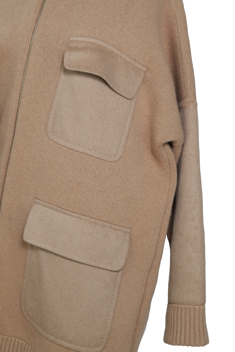 Max Mara Strickjacke in Camel