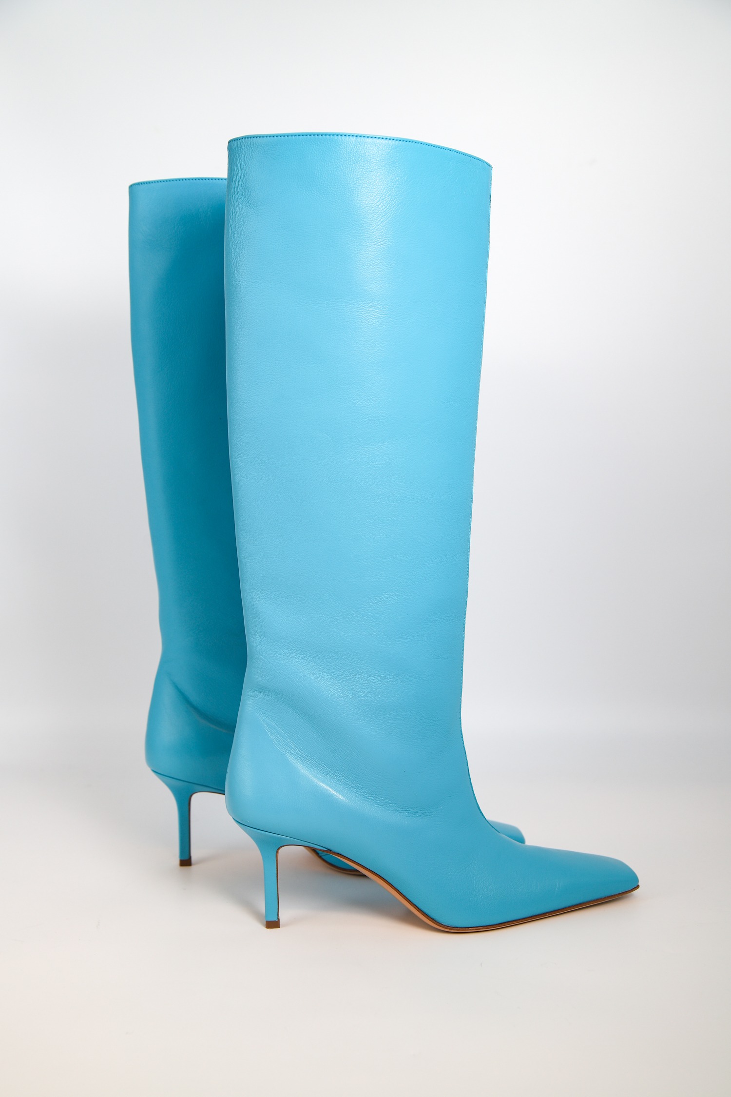 Acne Studios Stiefel mit Absatz in Blau