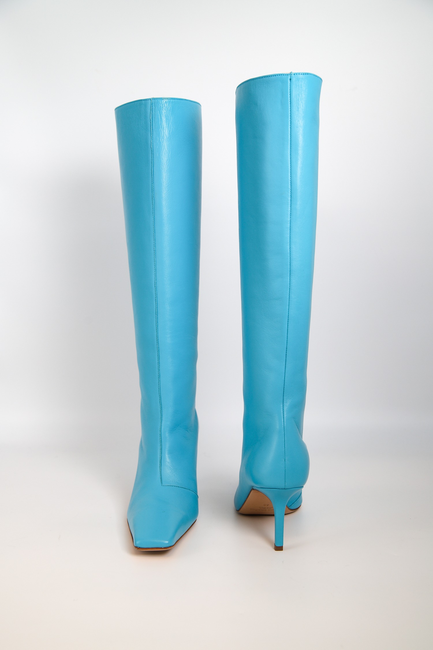 Acne Studios Stiefel mit Absatz in Blau