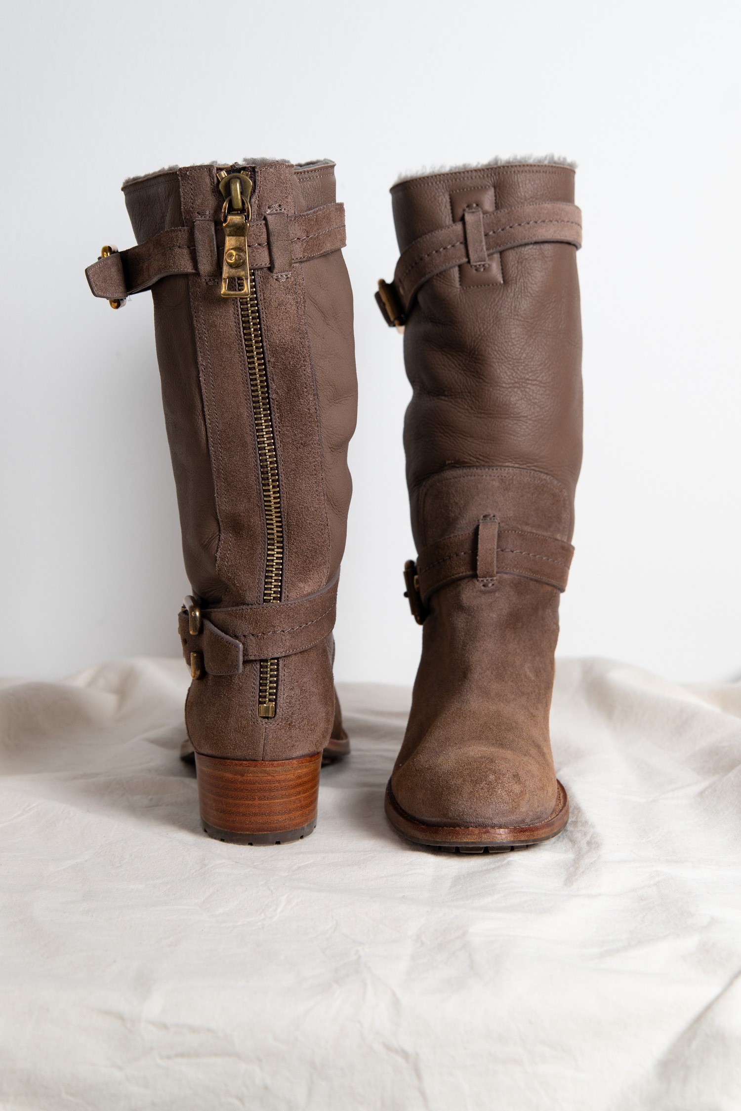 Christian Dior Winterstiefel mit Lammfell