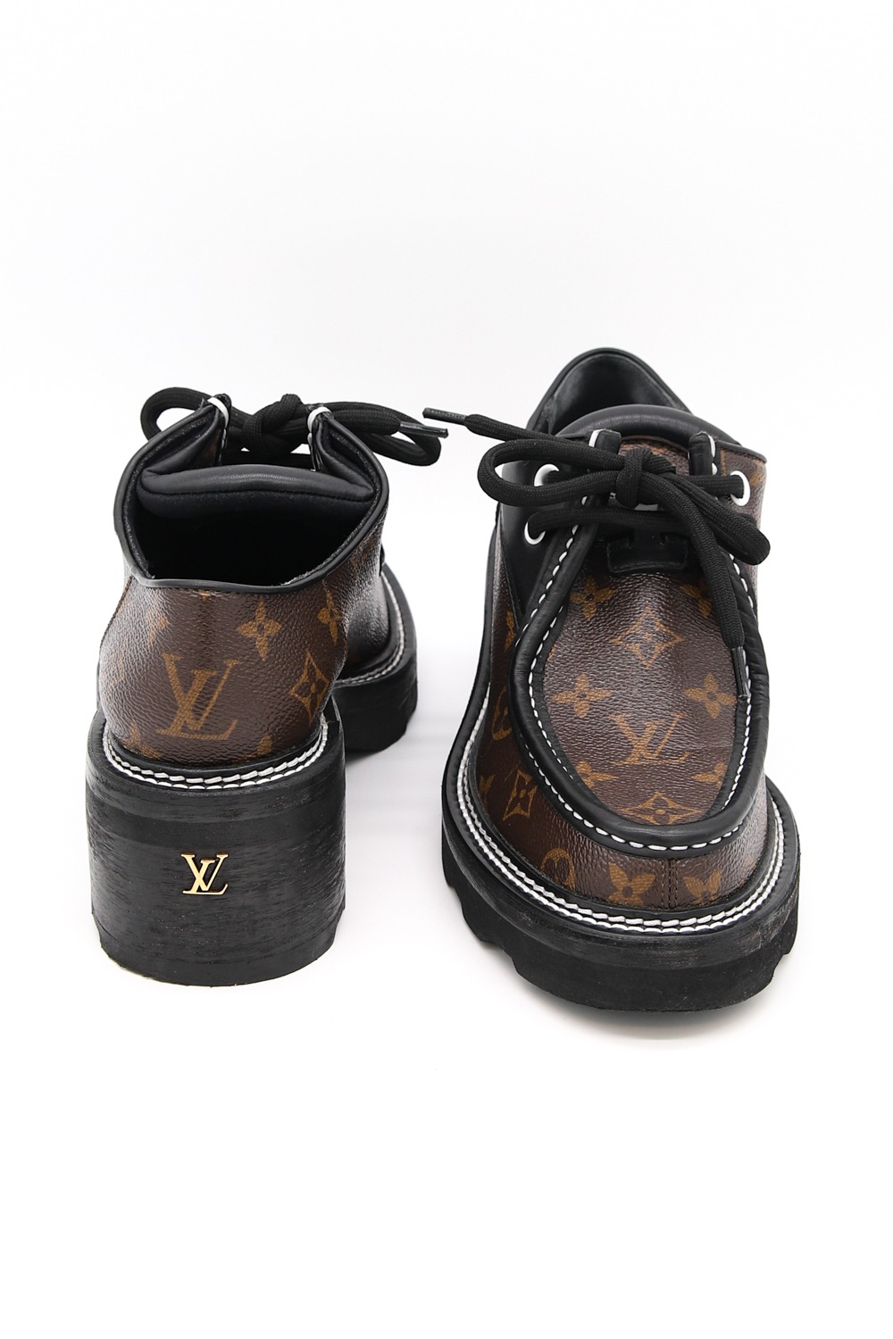 Louis Vuitton "Beaubourg Platform Derby" Schnürschuhe