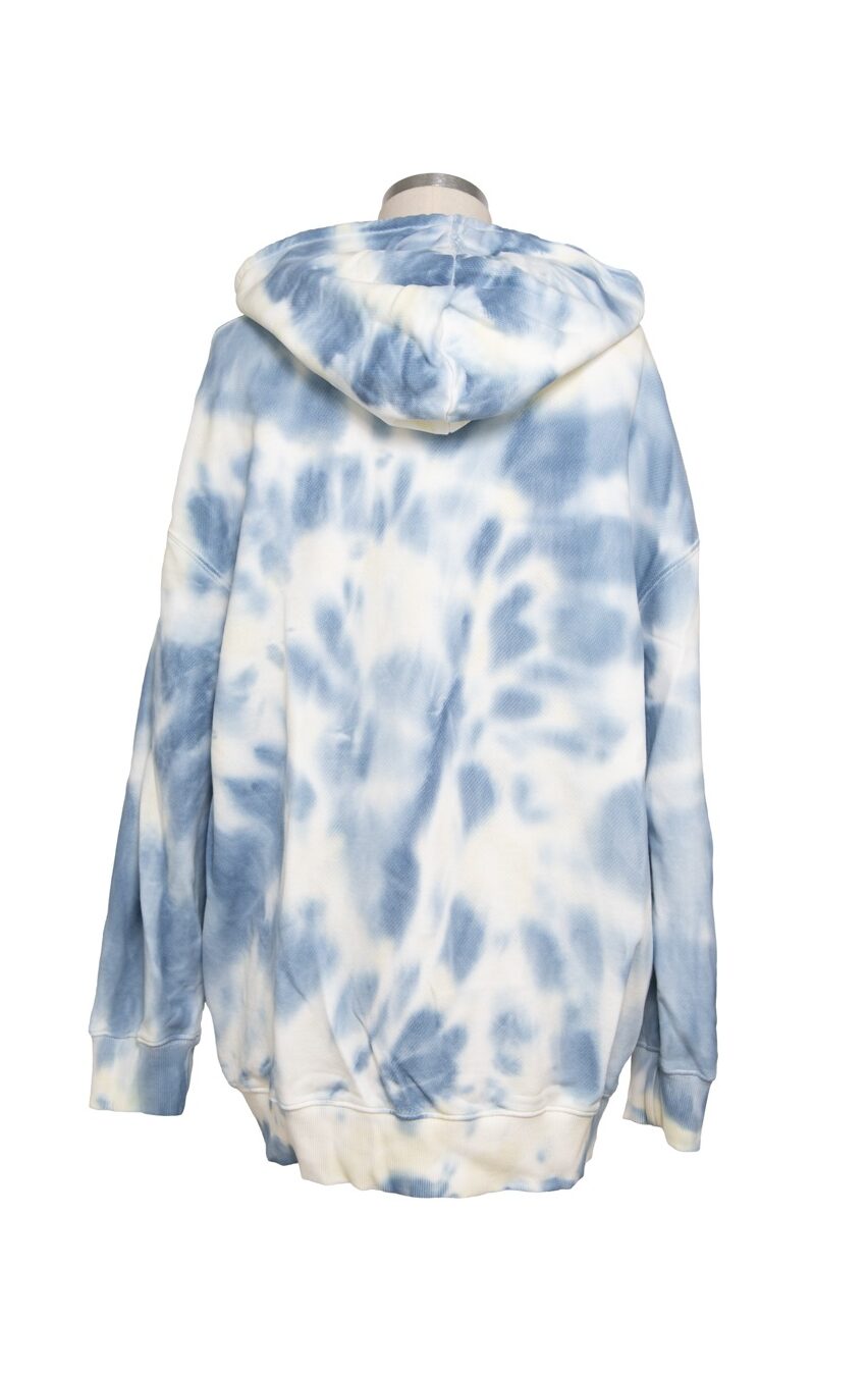 Stella McCartney Tie Dye Sweatshirt in Blau und Weiß