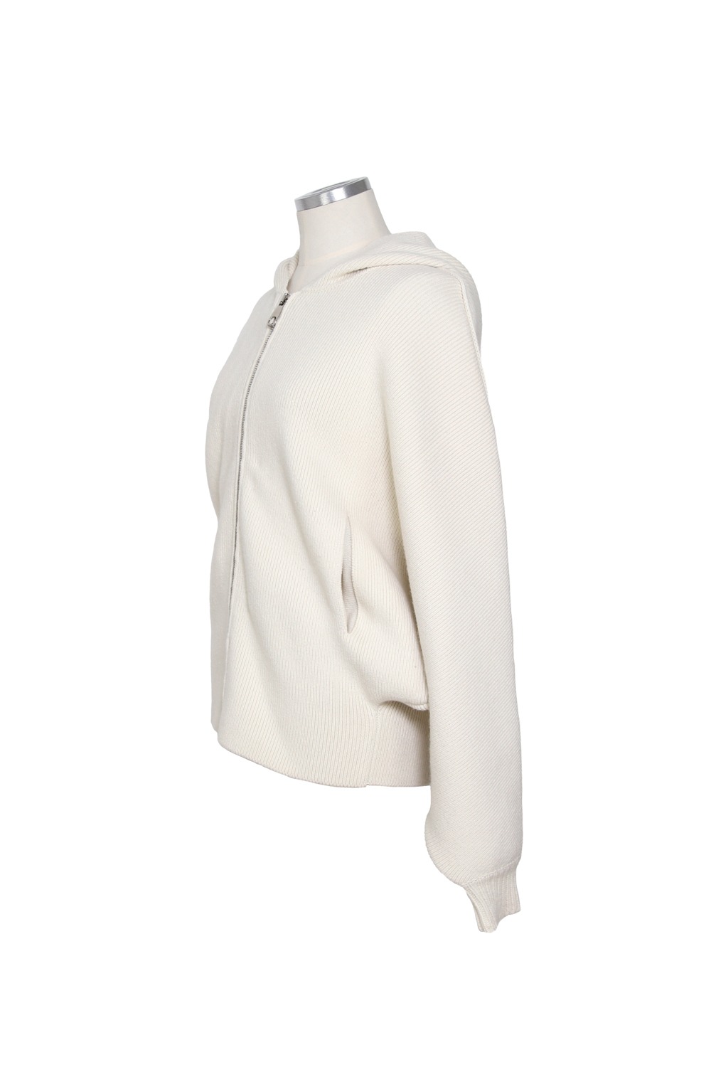 Chloé "Pristine" Strickjacke in Cremeweiß