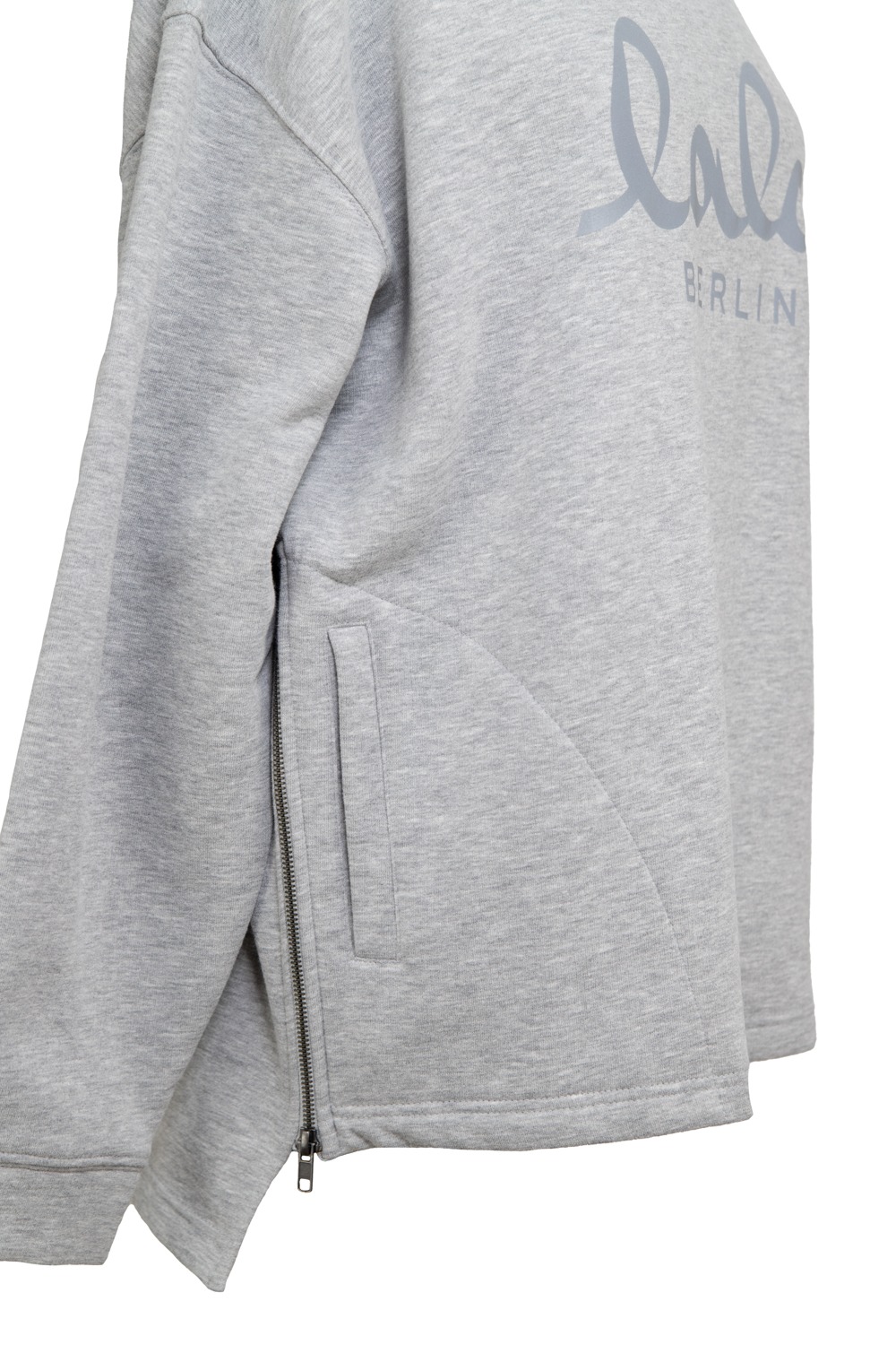 Lala Berlin " Quinn Lala Reflect" Sweatshirt in Grau