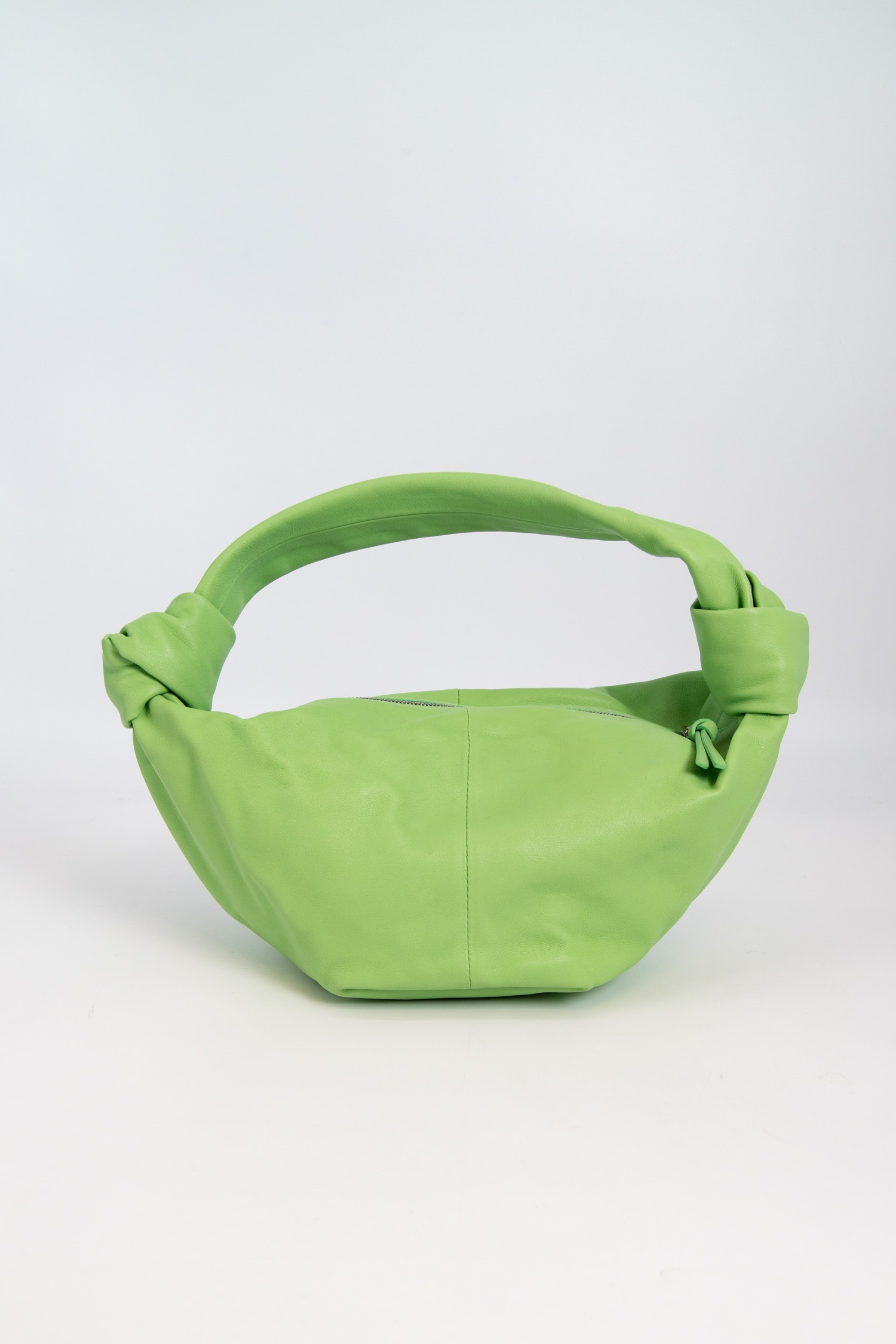 Bottega Veneta "Double Knot" Handtasche in Lindgrün