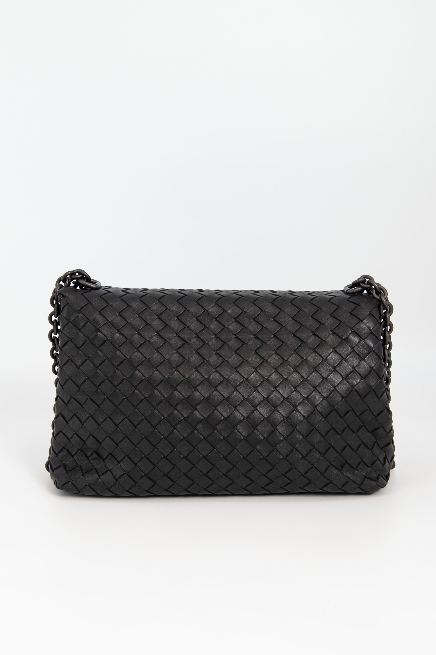 Bottega Veneta "Olimpia" Umhängetasche in Schwarz