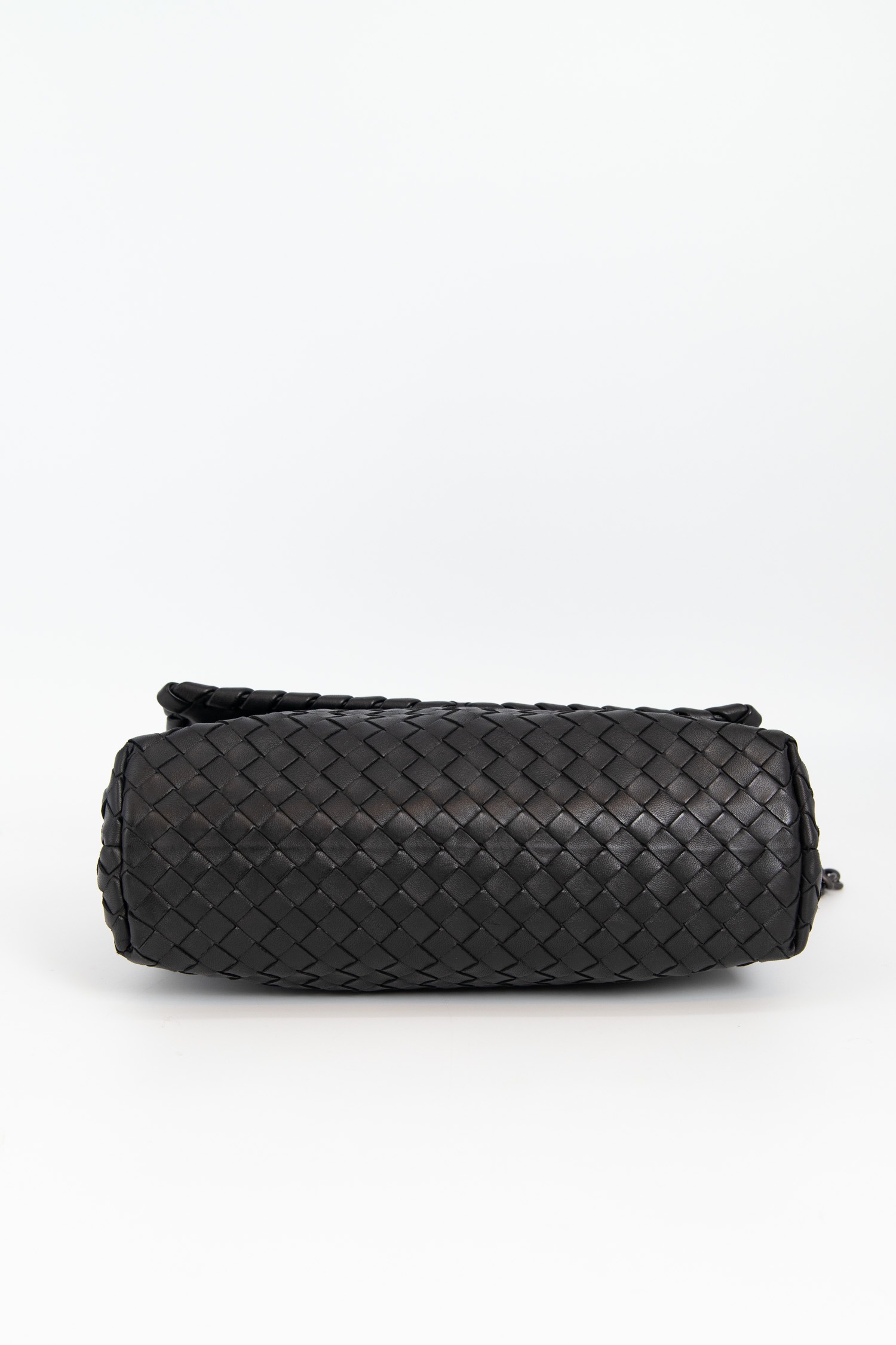 Bottega Veneta "Olimpia" Umhängetasche in Schwarz