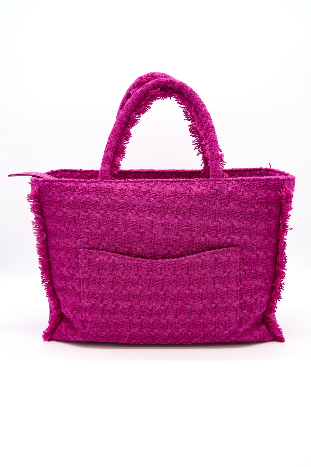 Chanel Tweed Shopper in Lila