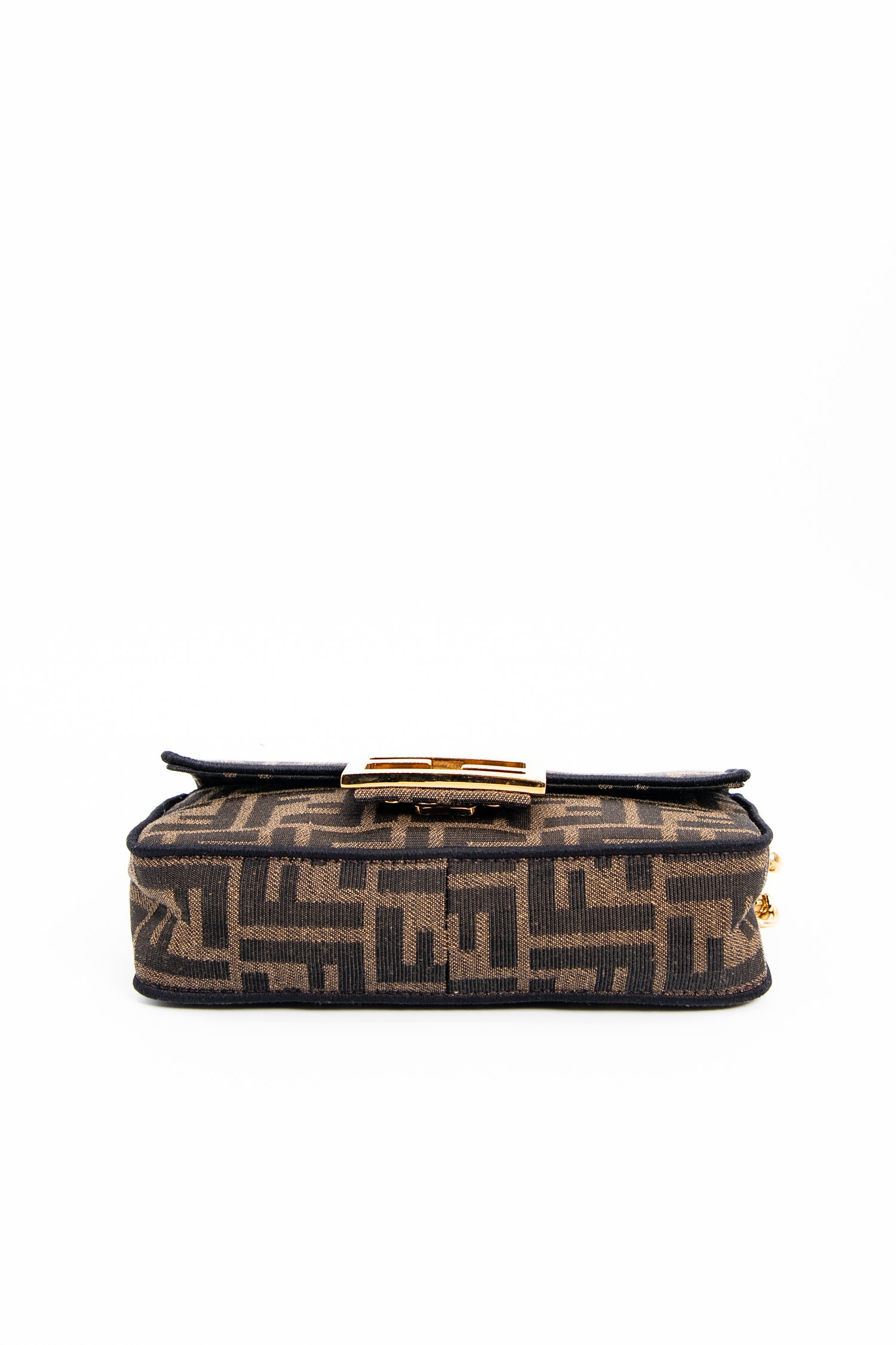 Fendi "Baguette Mini" aus Jaquard- Gewebe